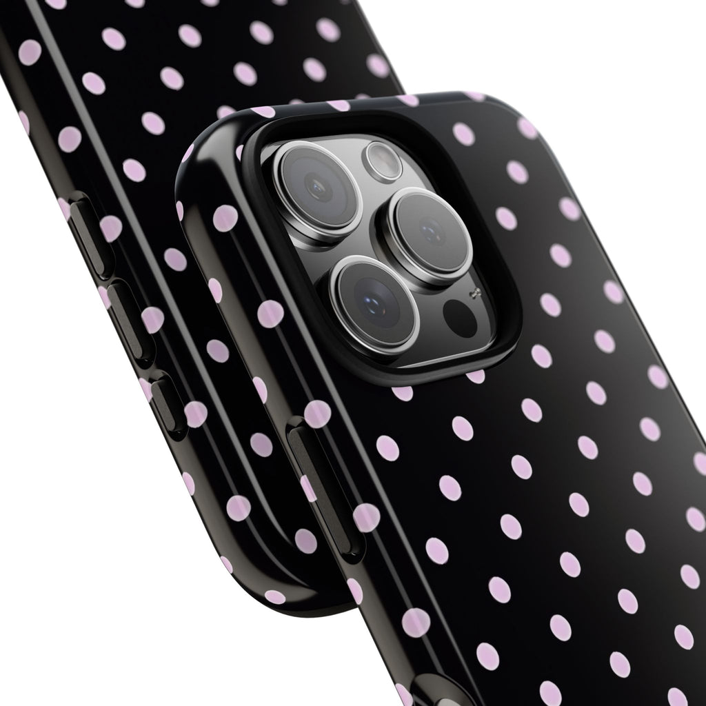 Polka Dots | Pink and Black - Mare di Luna