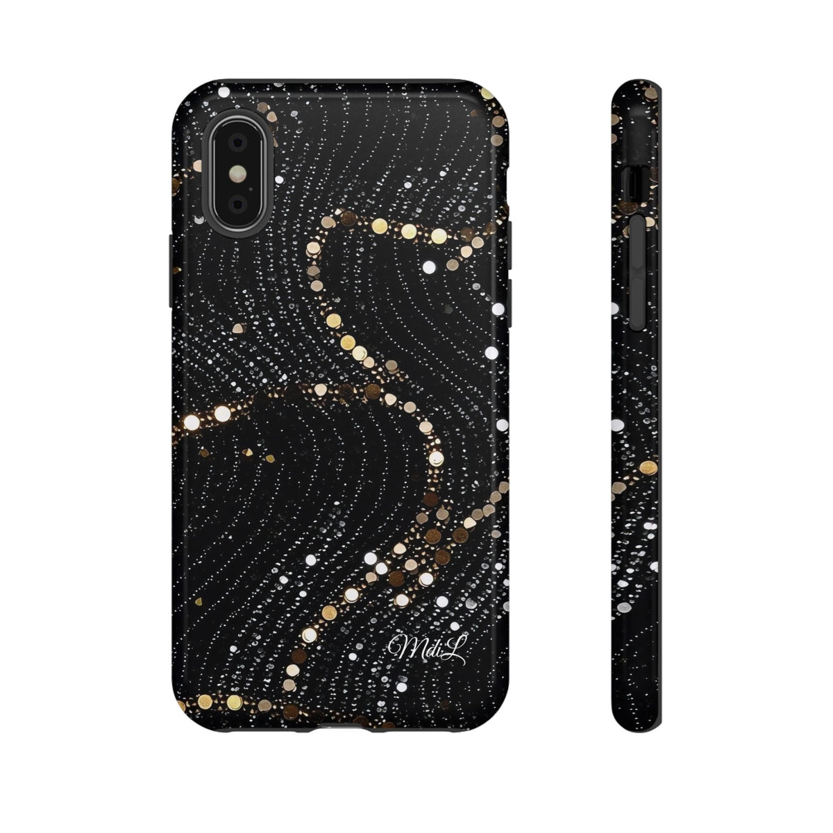 Sequin | Black and Gold - Mare di Luna