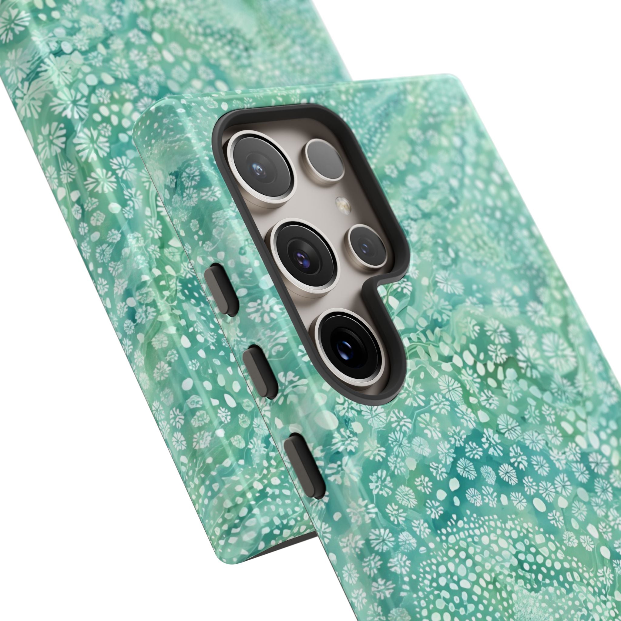Teal Florals