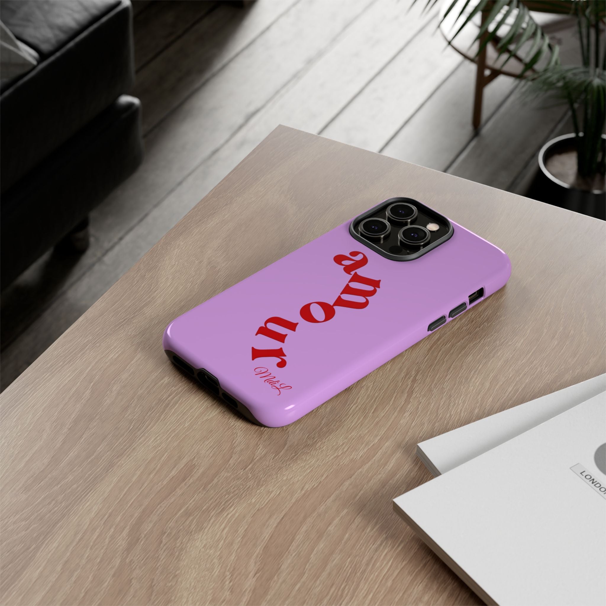 Amour | Red & Lilac - Mare di Luna