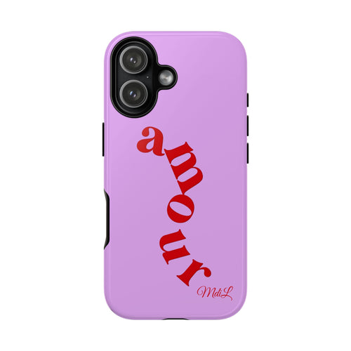 Amour | Red & Lilac - Mare di Luna
