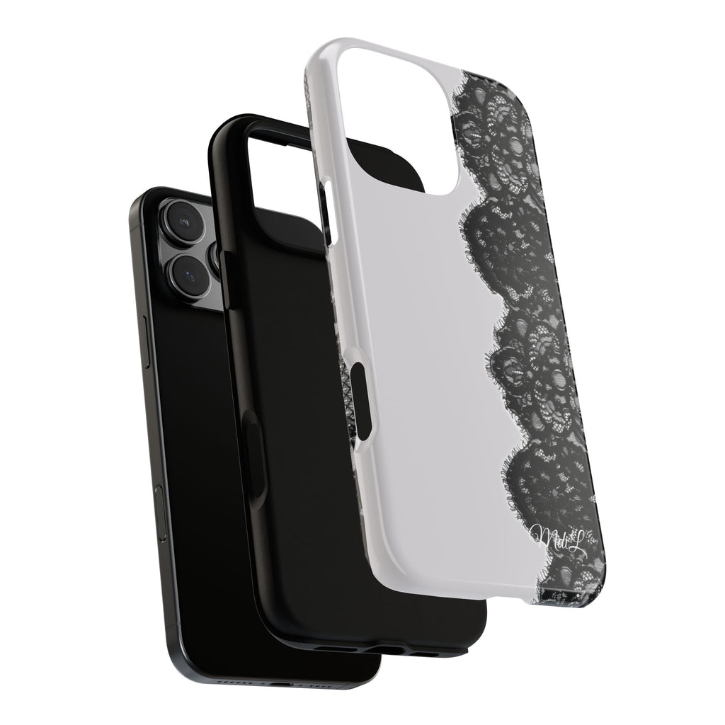 Lace | Black and White - Mare di Luna