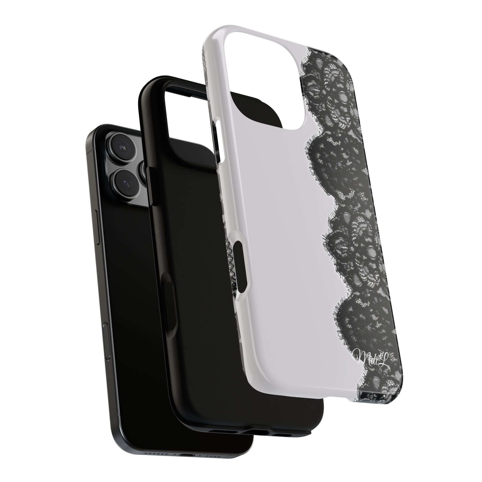 Lace | Black and White - Mare di Luna