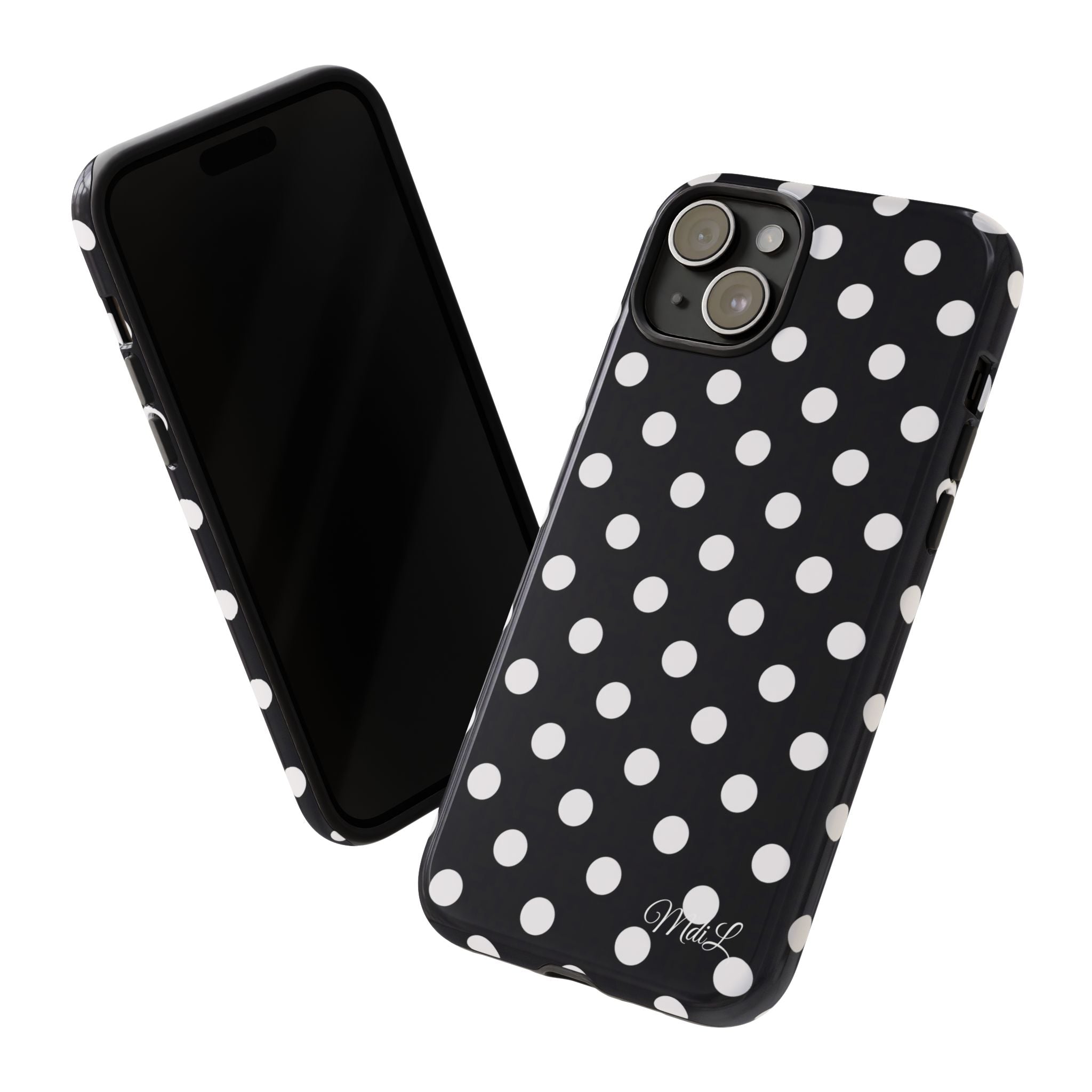 Polka Dots | White and Black - Mare di Luna