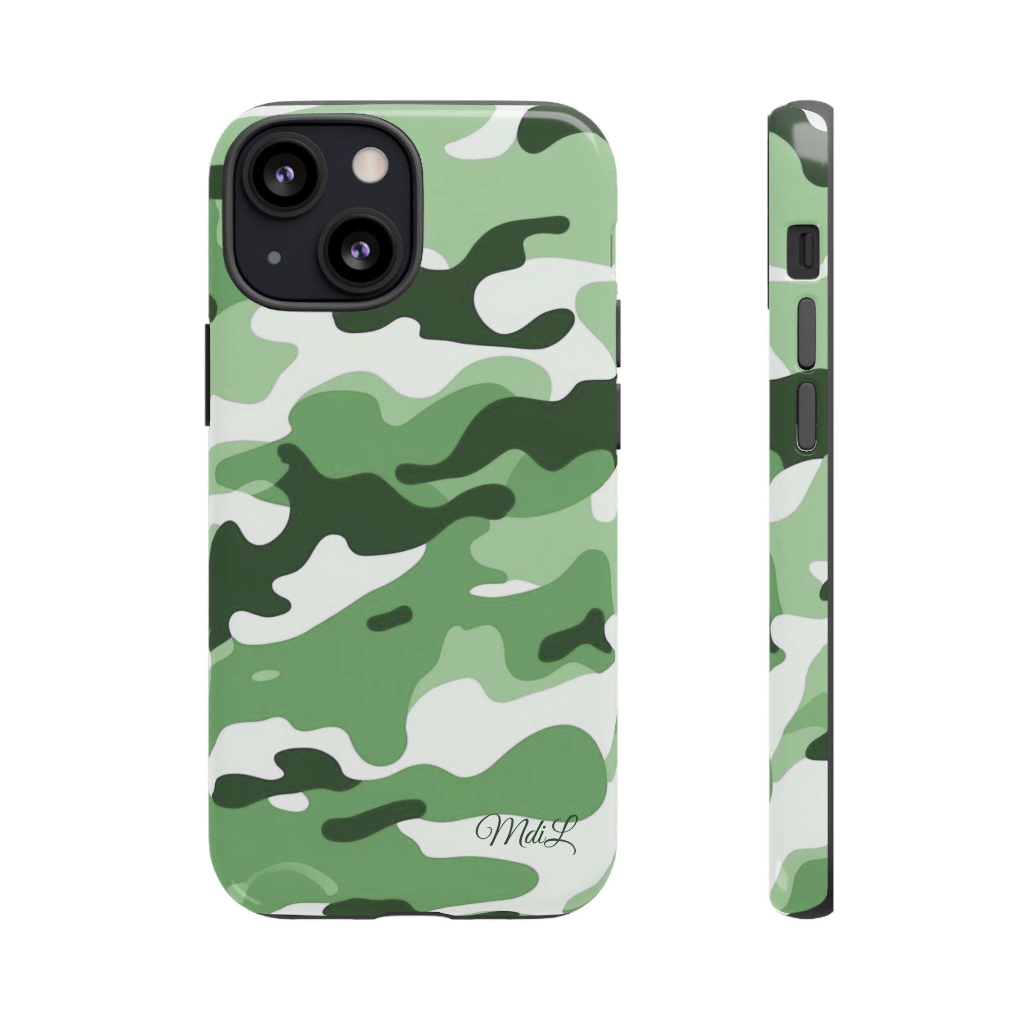 Mint Camo iPhone Case