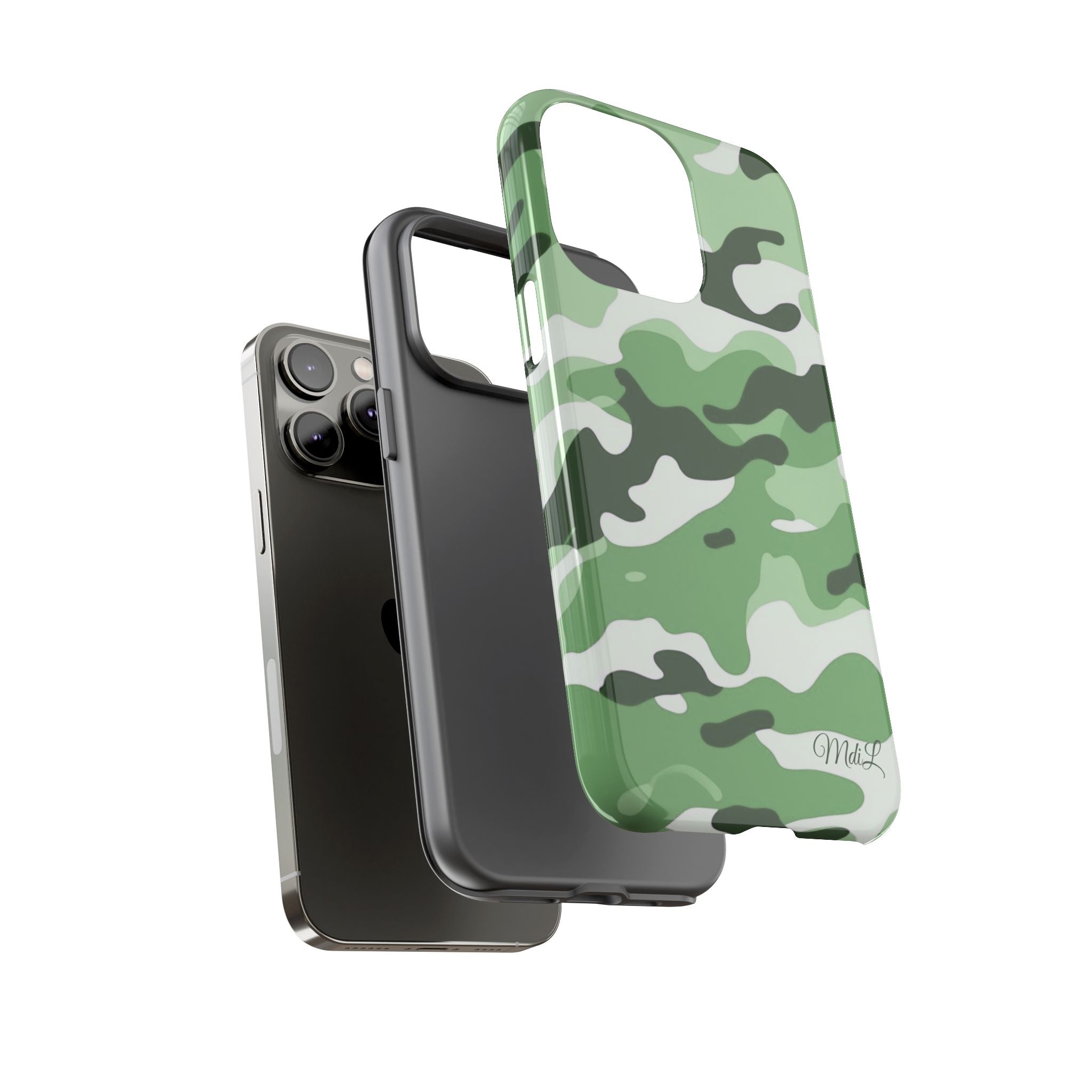 Mint Camo iPhone Case