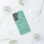 Aqua Florals