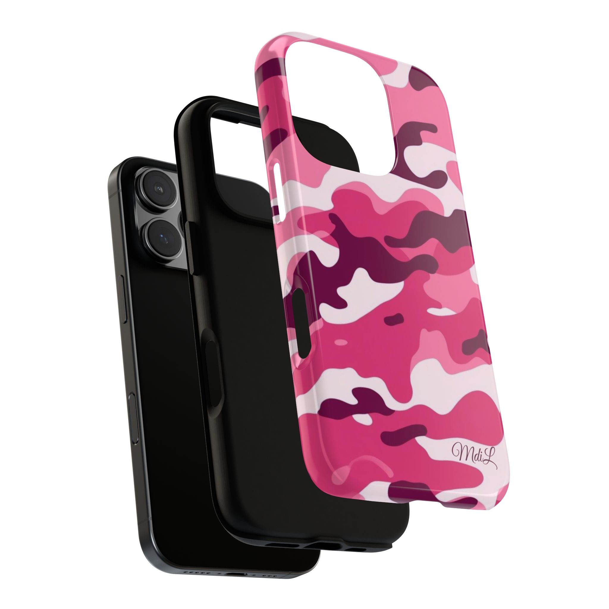 Pink Camo iPhone Case