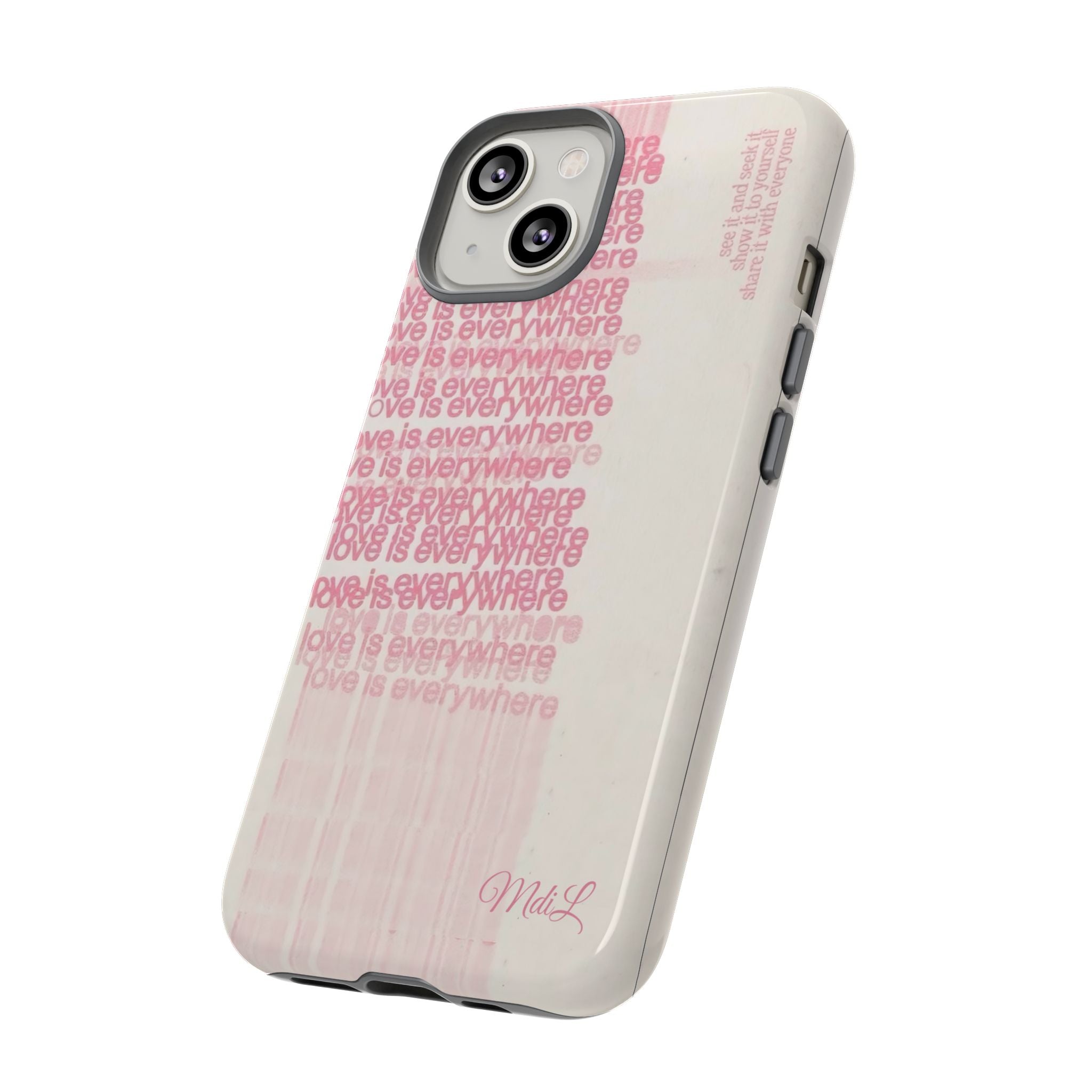 Love is Everywhere | Pink and White - Mare di Luna