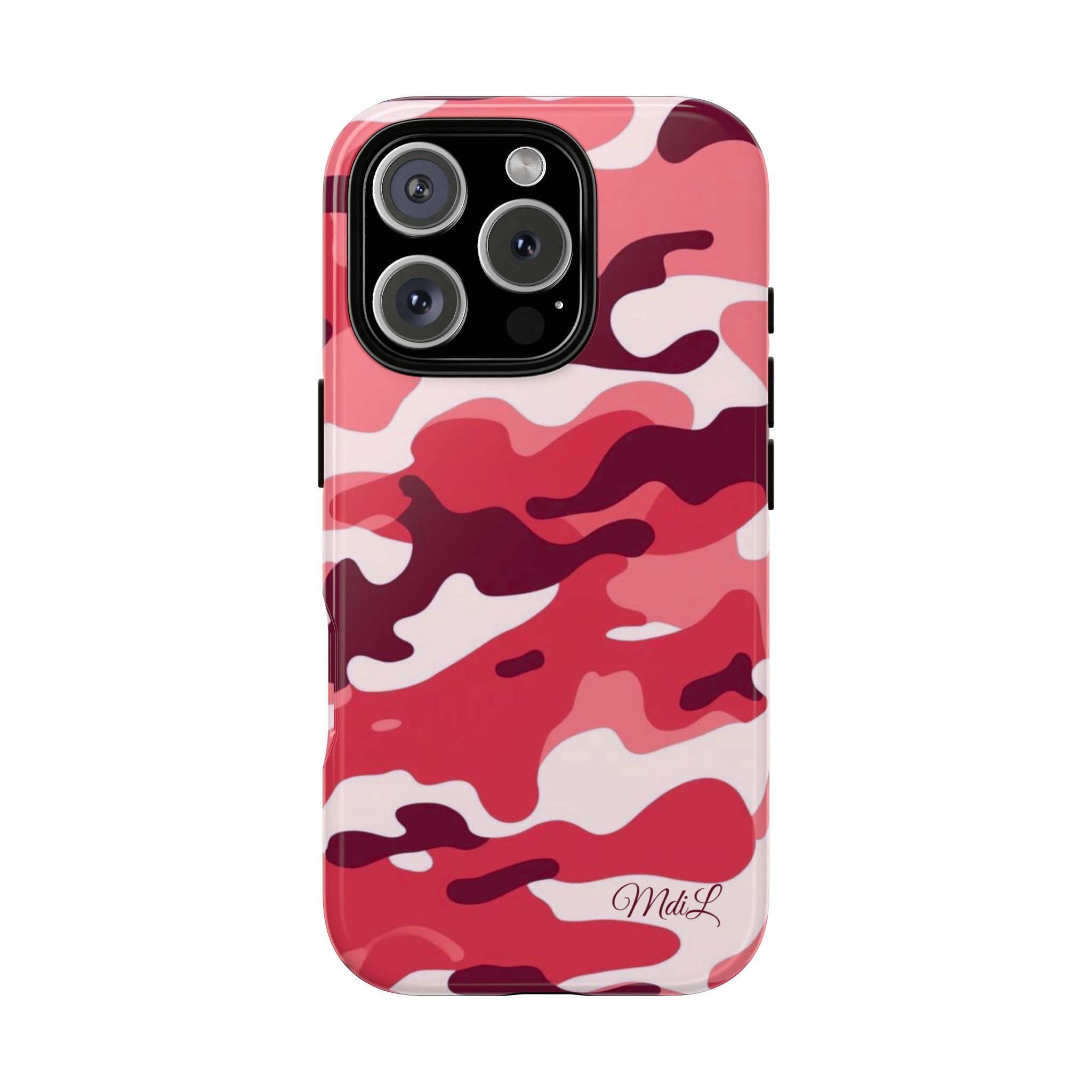 Red Camo iPhone Case