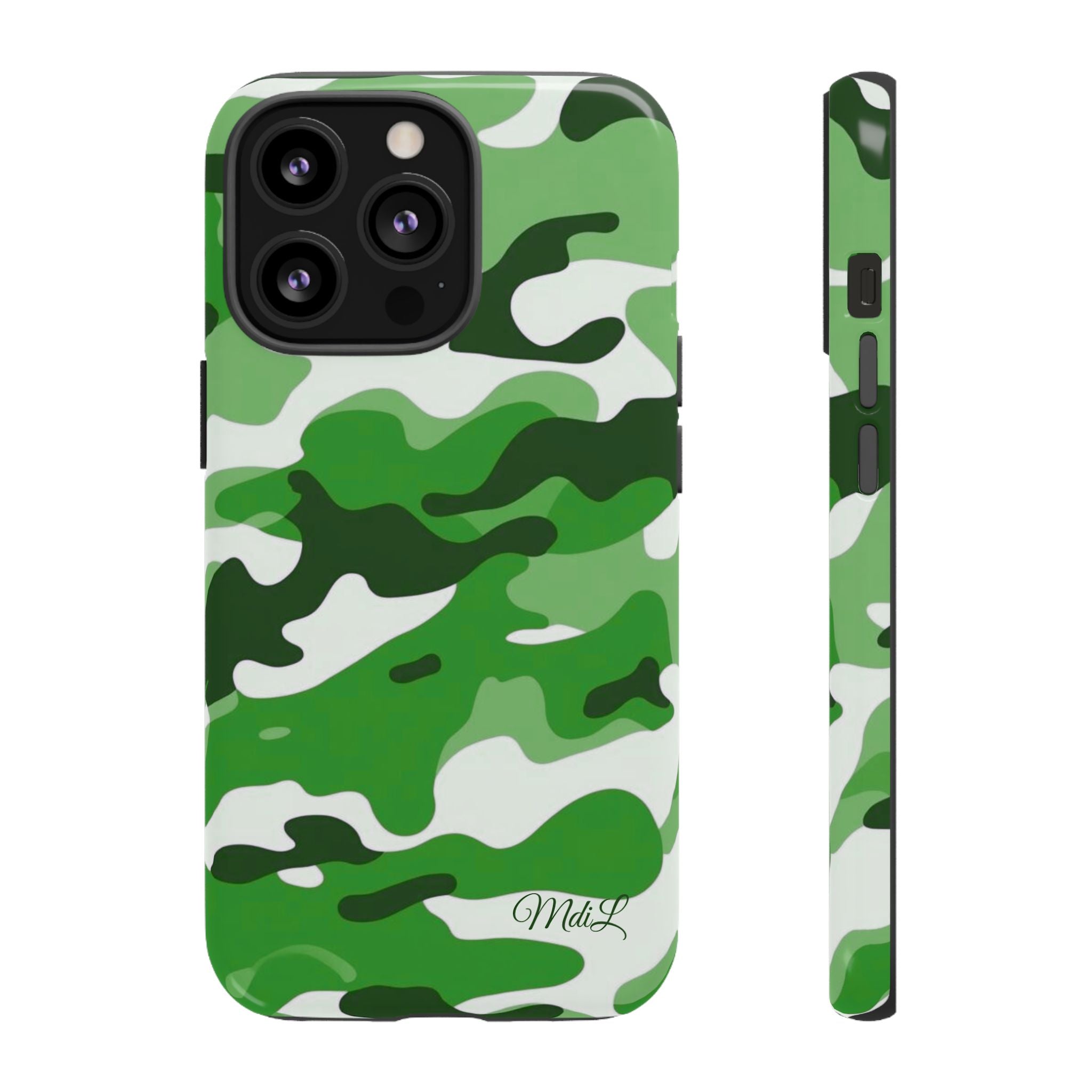 Green Camo iPhone Case