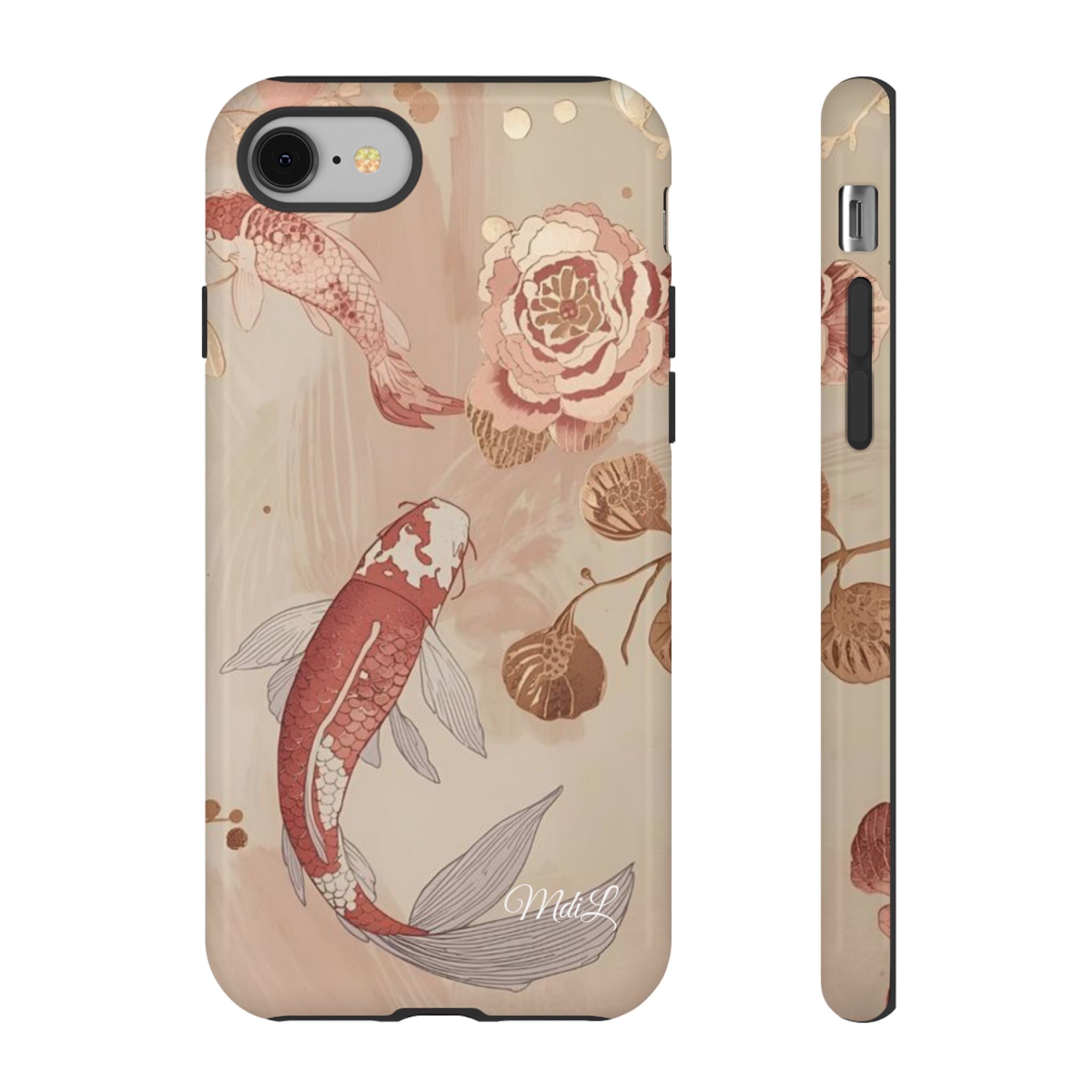 Rosy Koi Pond iPhone Case