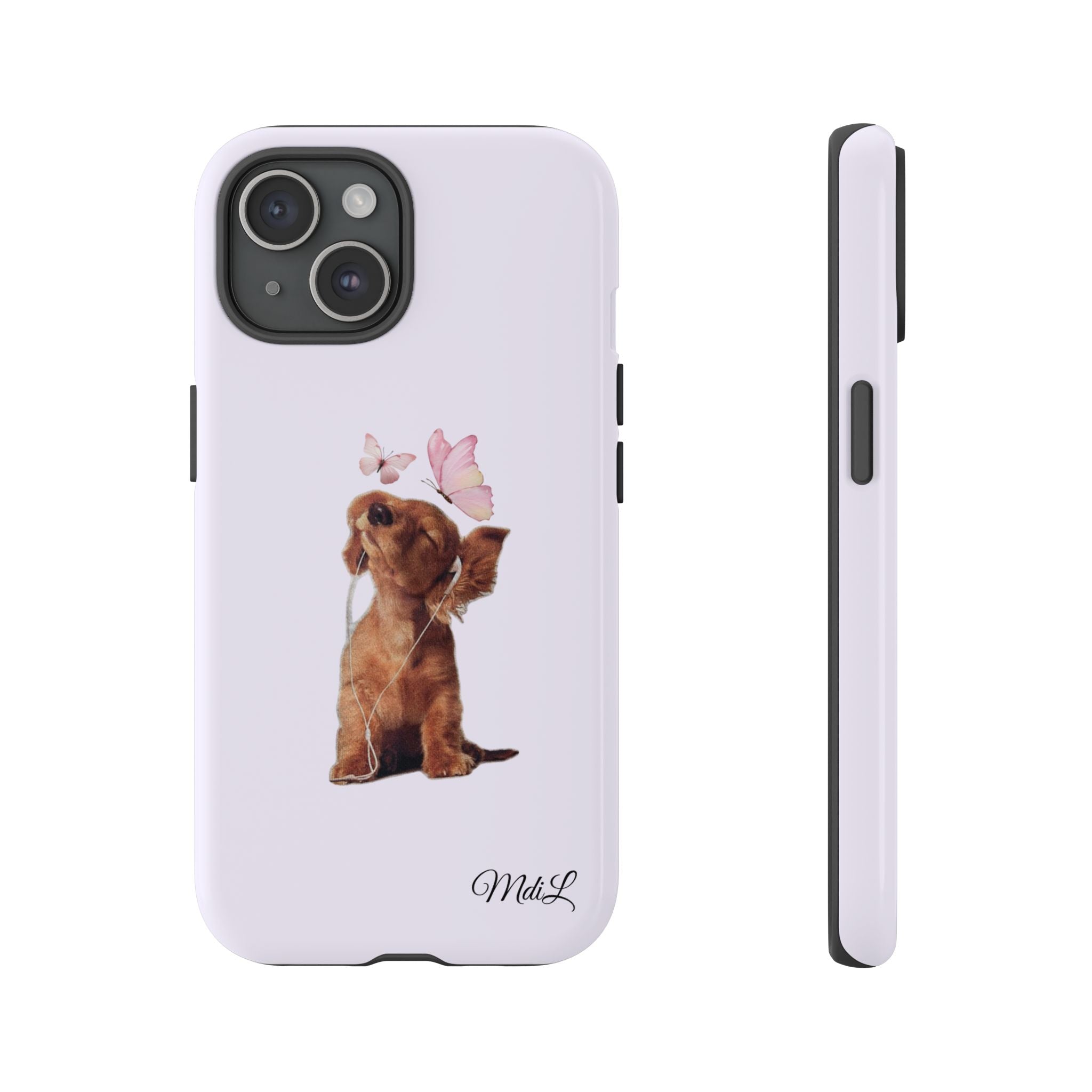 Puppy | Purple Butterflies