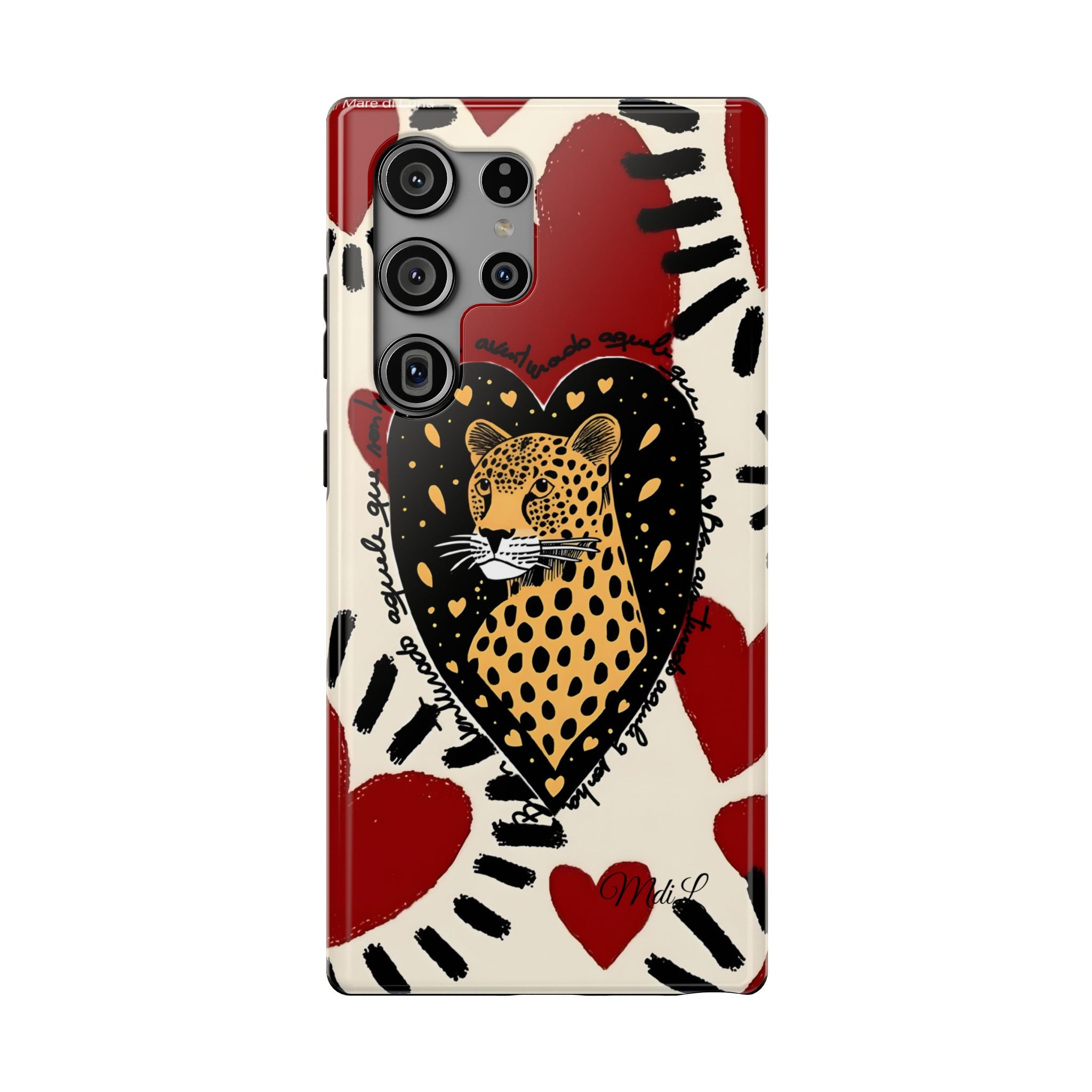 Leopard Hearts MagSafe