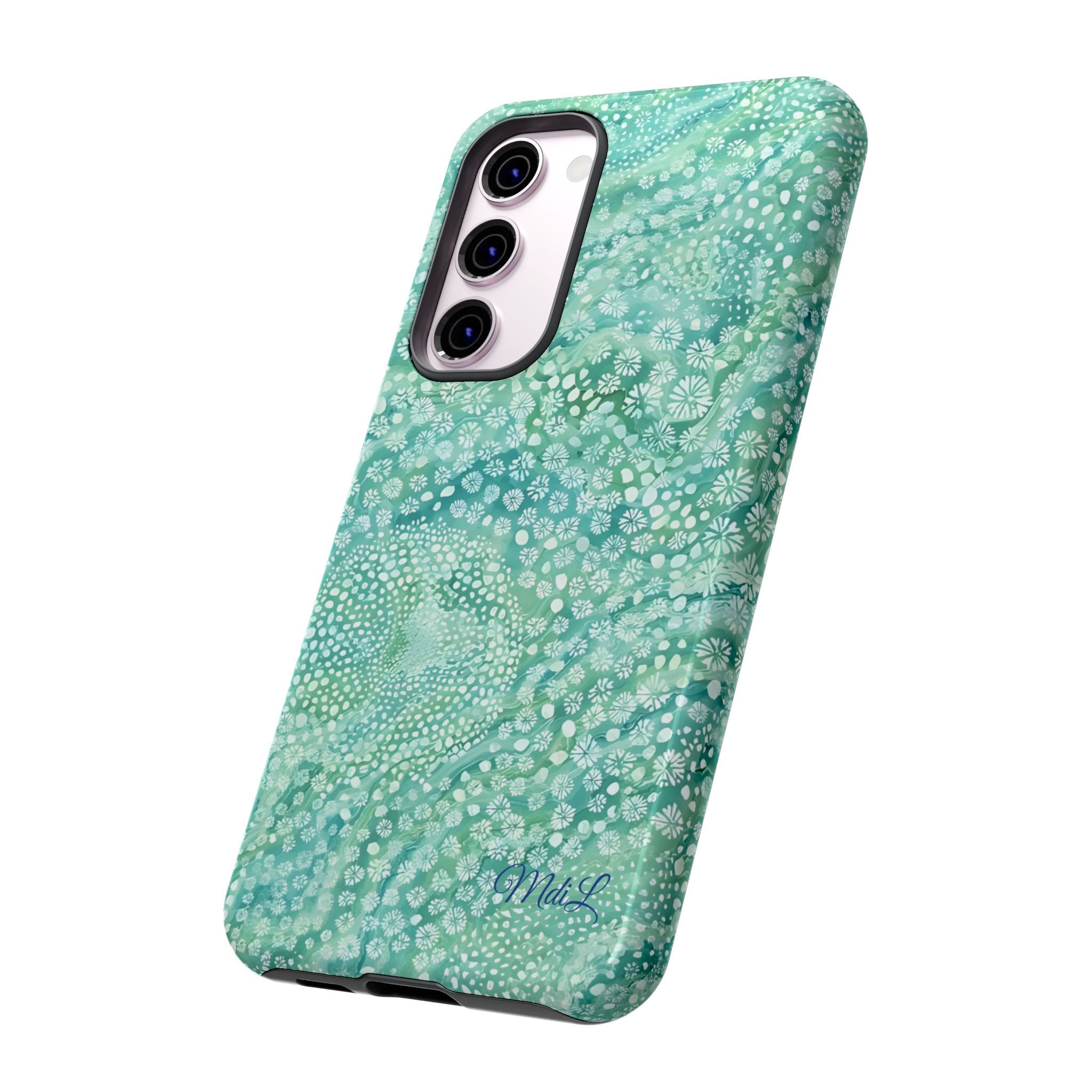 Teal Florals