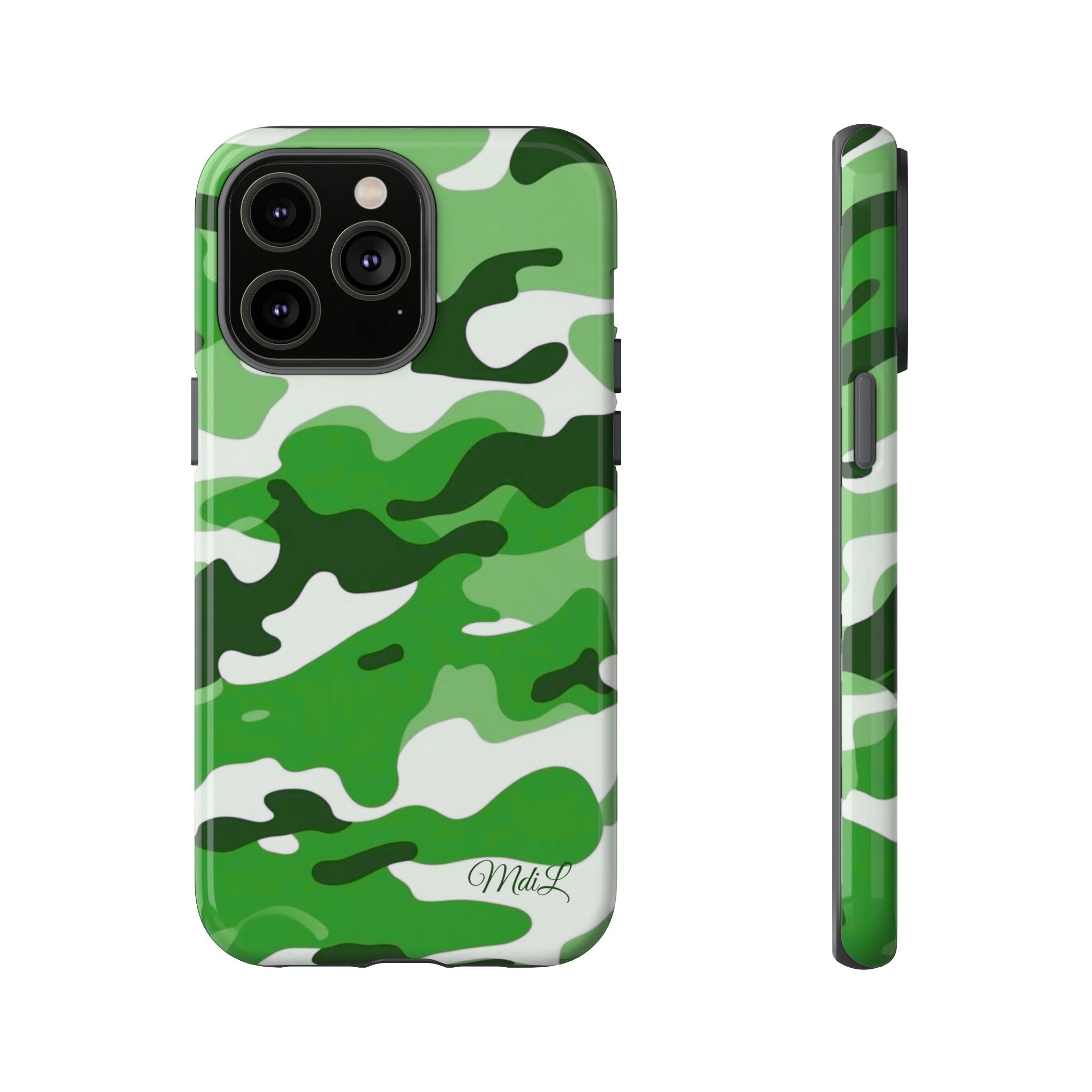 Green Camo iPhone Case