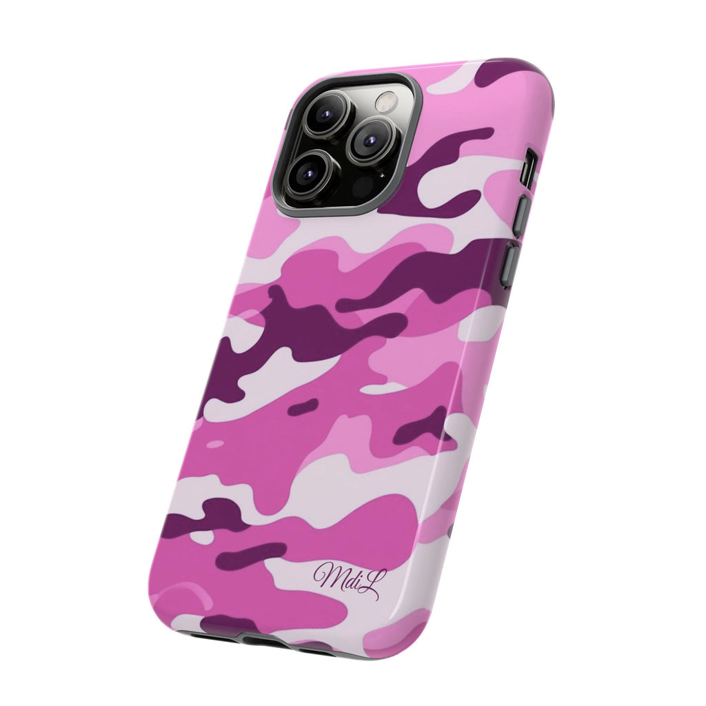 Fuschia Camo iPhone Case