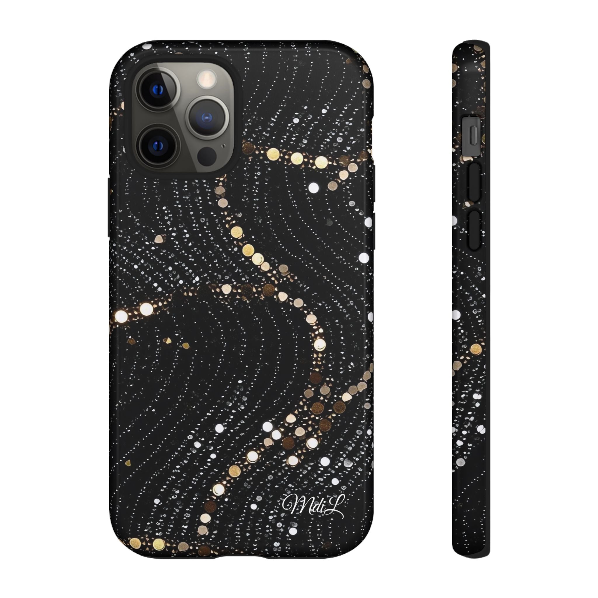 Sequin | Black and Gold - Mare di Luna