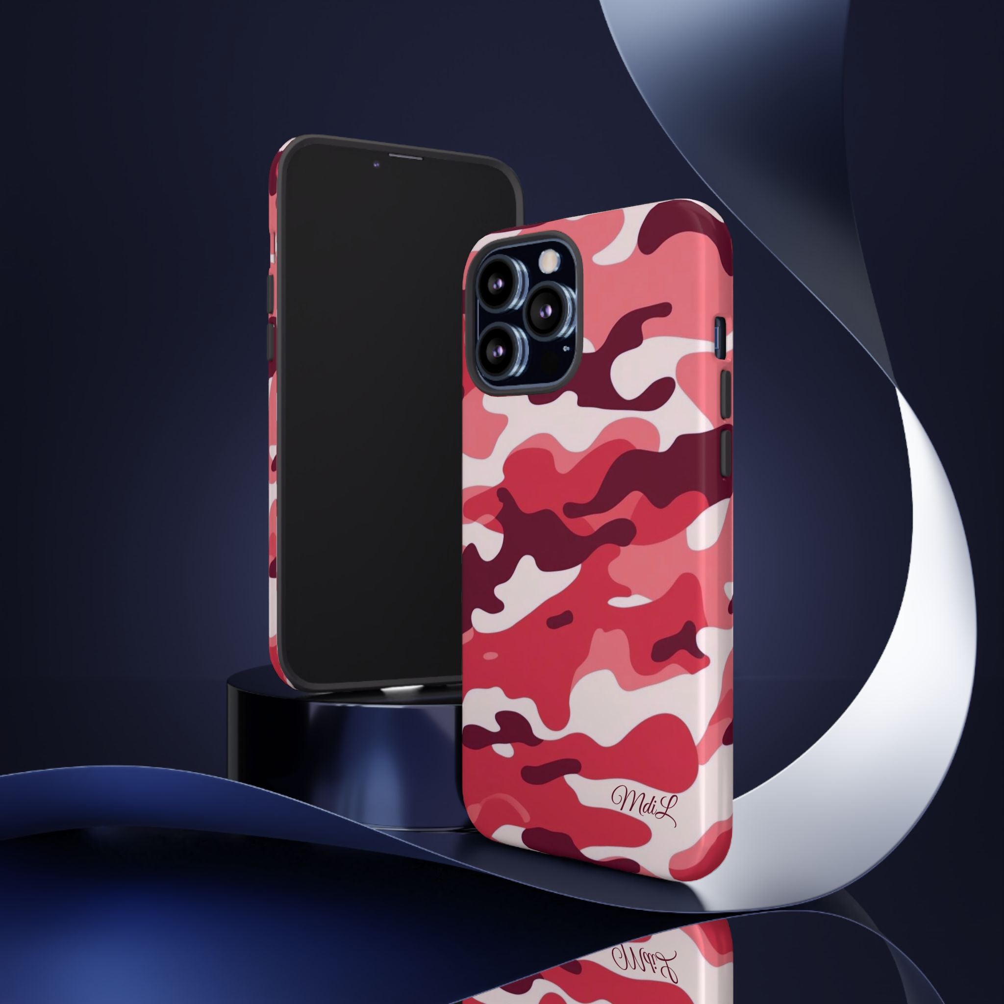 Red Camo iPhone Case