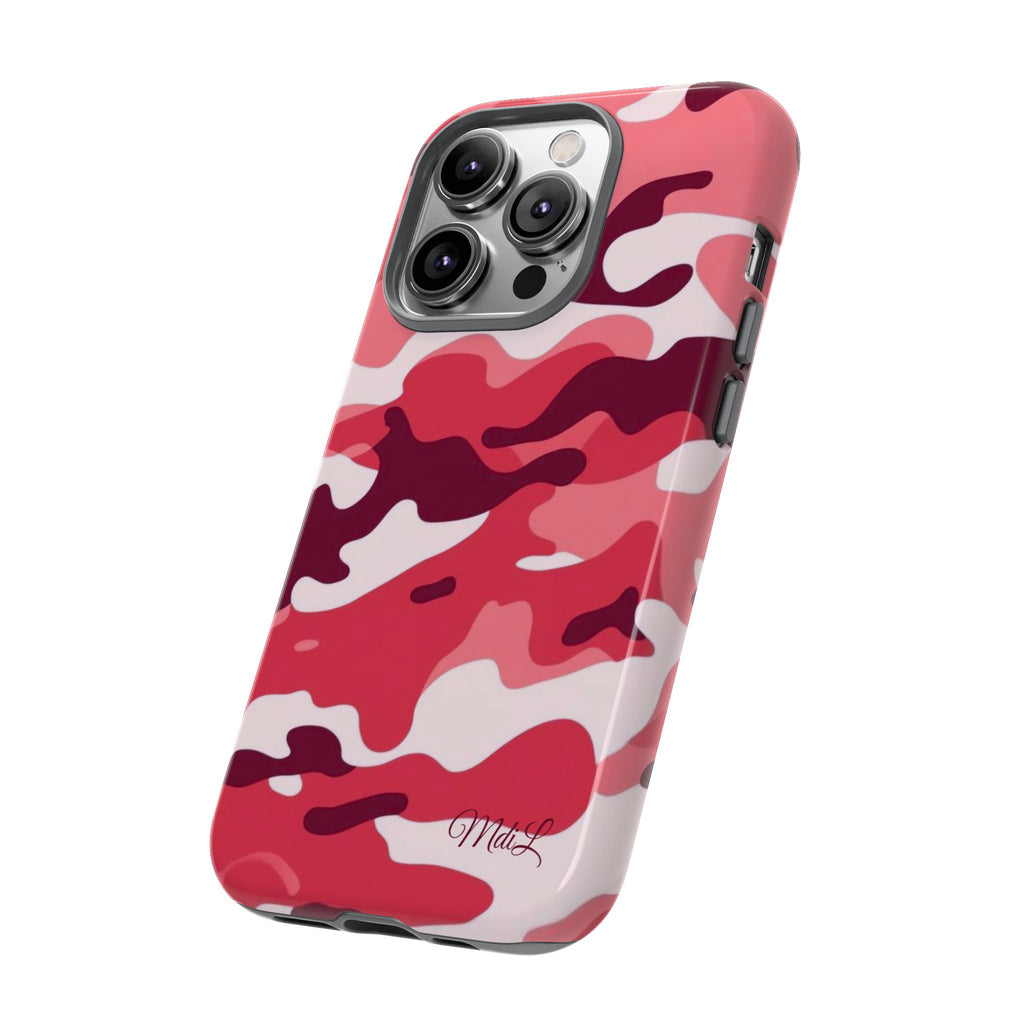 Red Camo iPhone Case