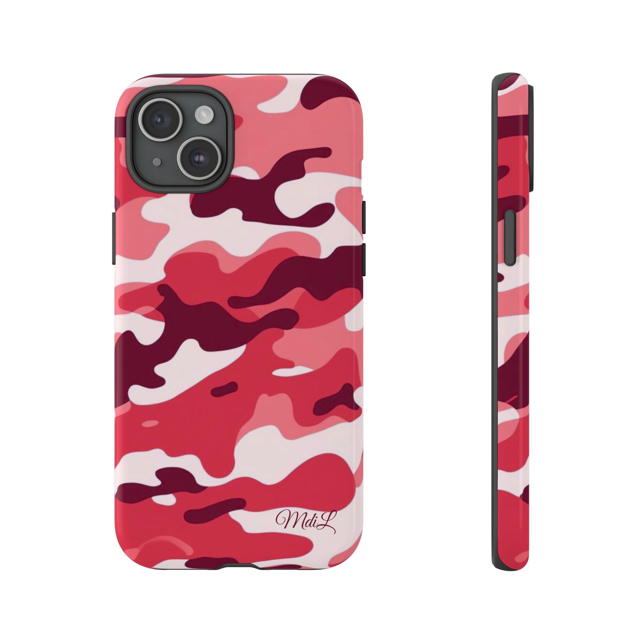 Red Camo iPhone Case