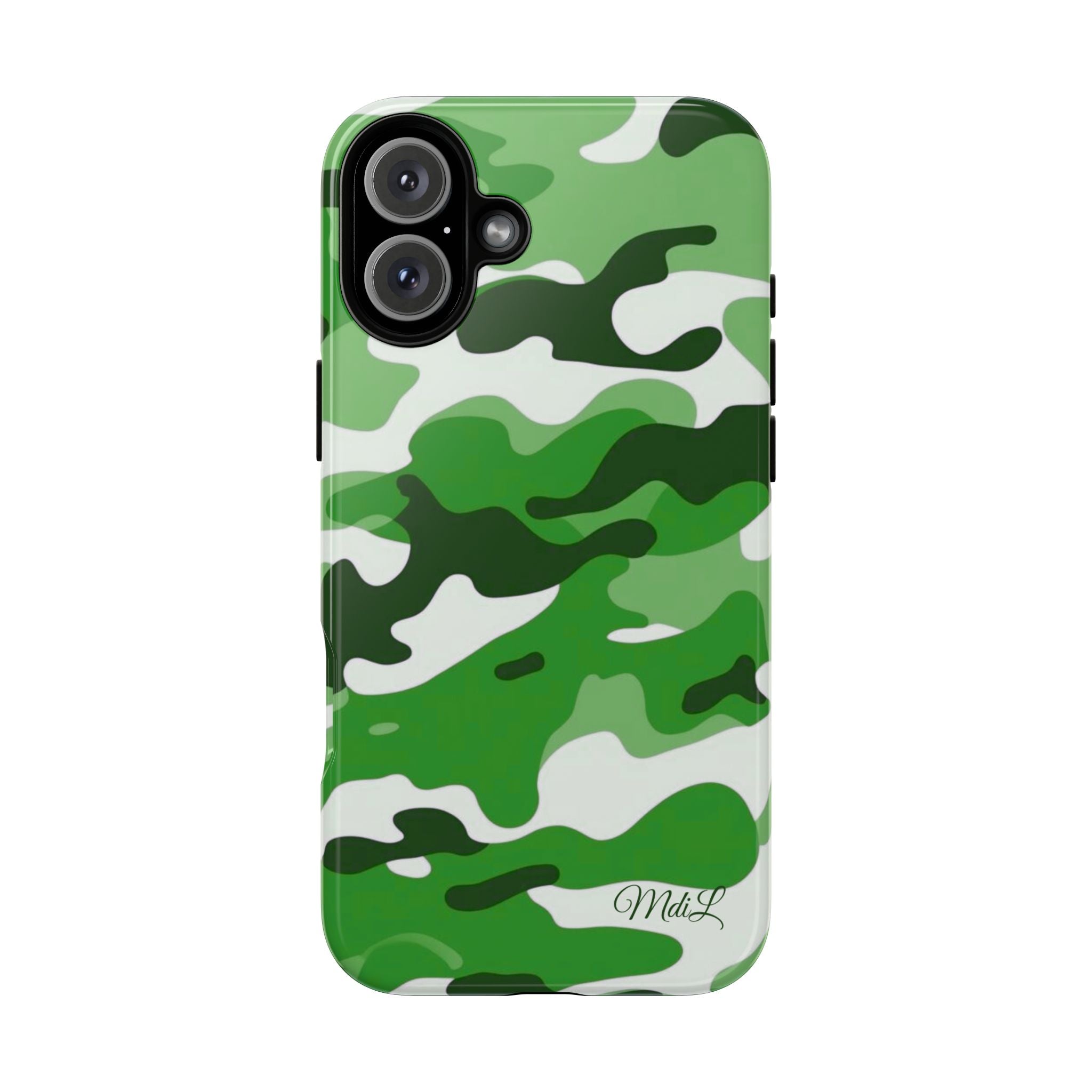 Green Camo iPhone Case