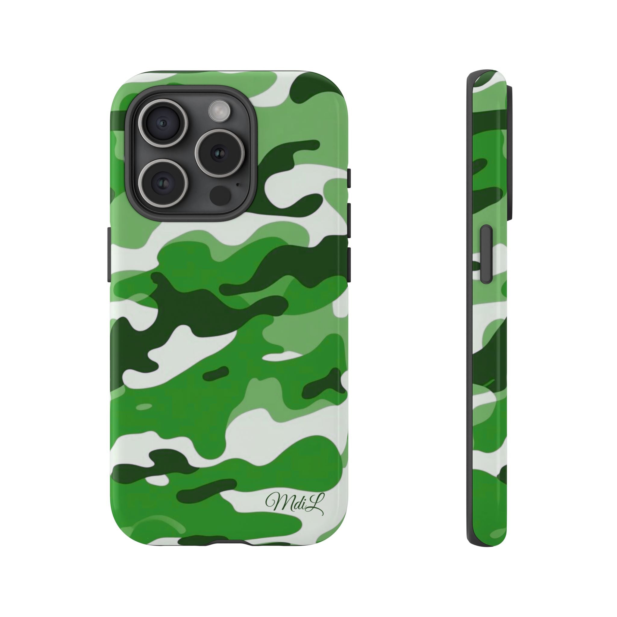 Green Camo iPhone Case