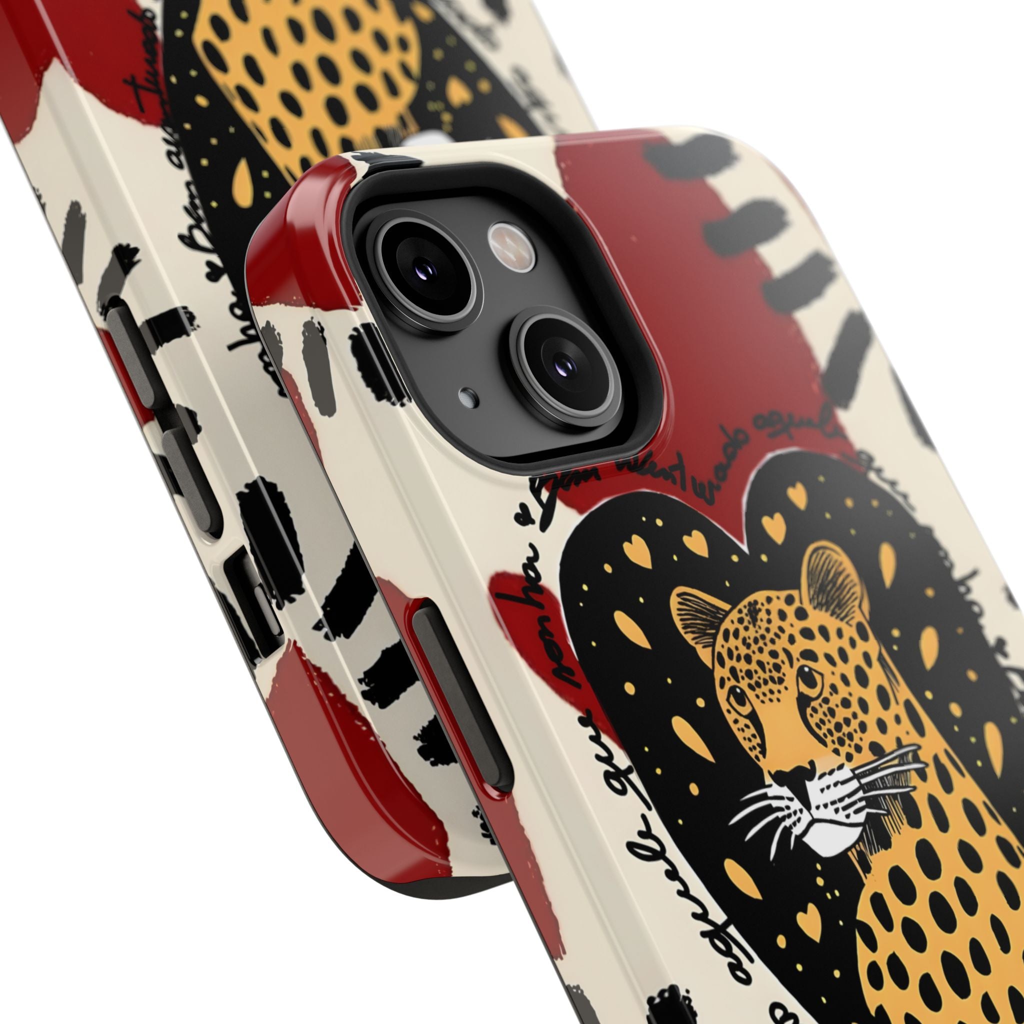 Leopard Hearts MagSafe