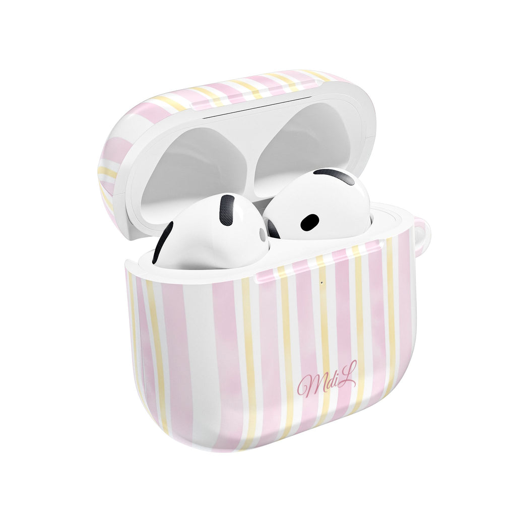 Beachy Stripes AirPods Case