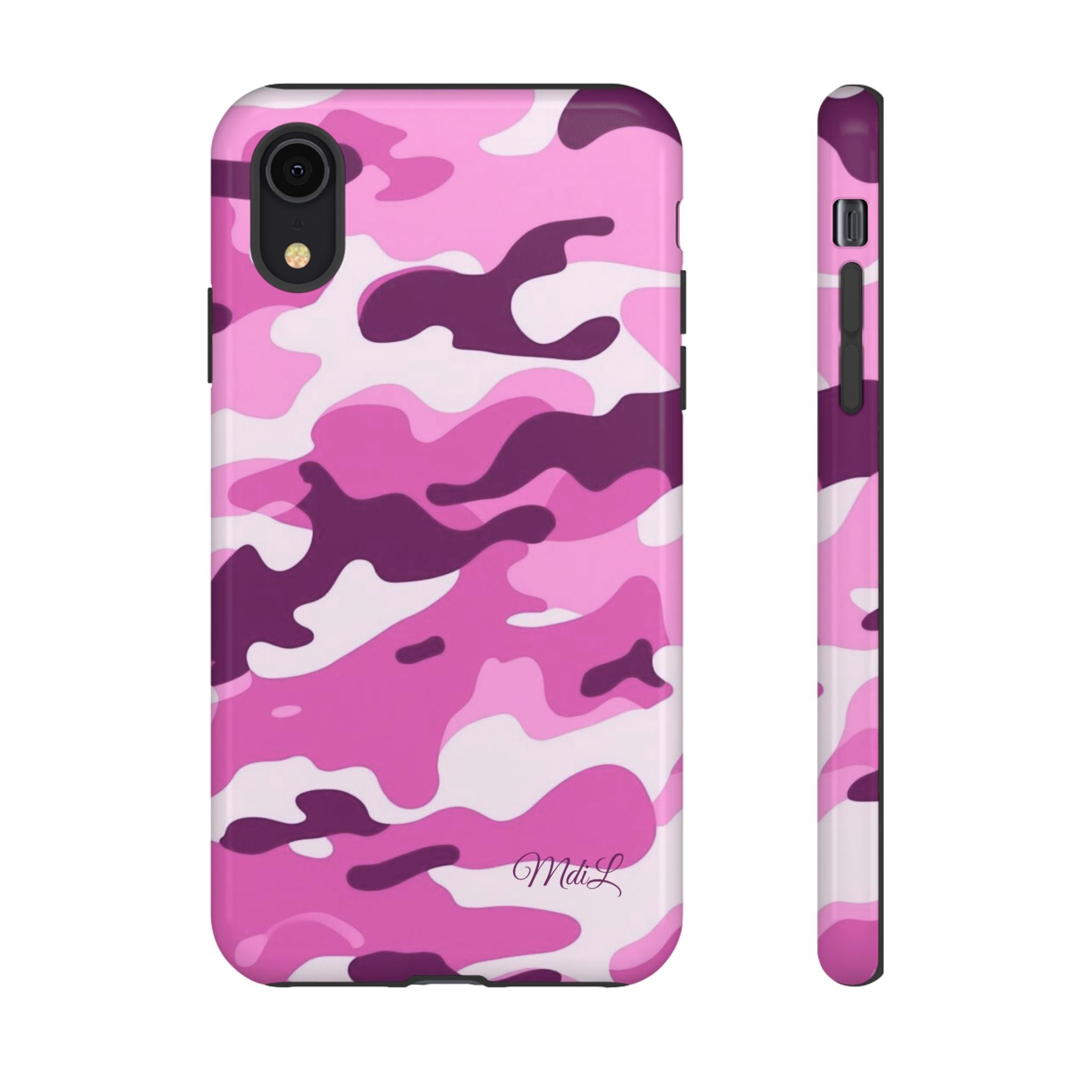 Fuschia Camo iPhone Case