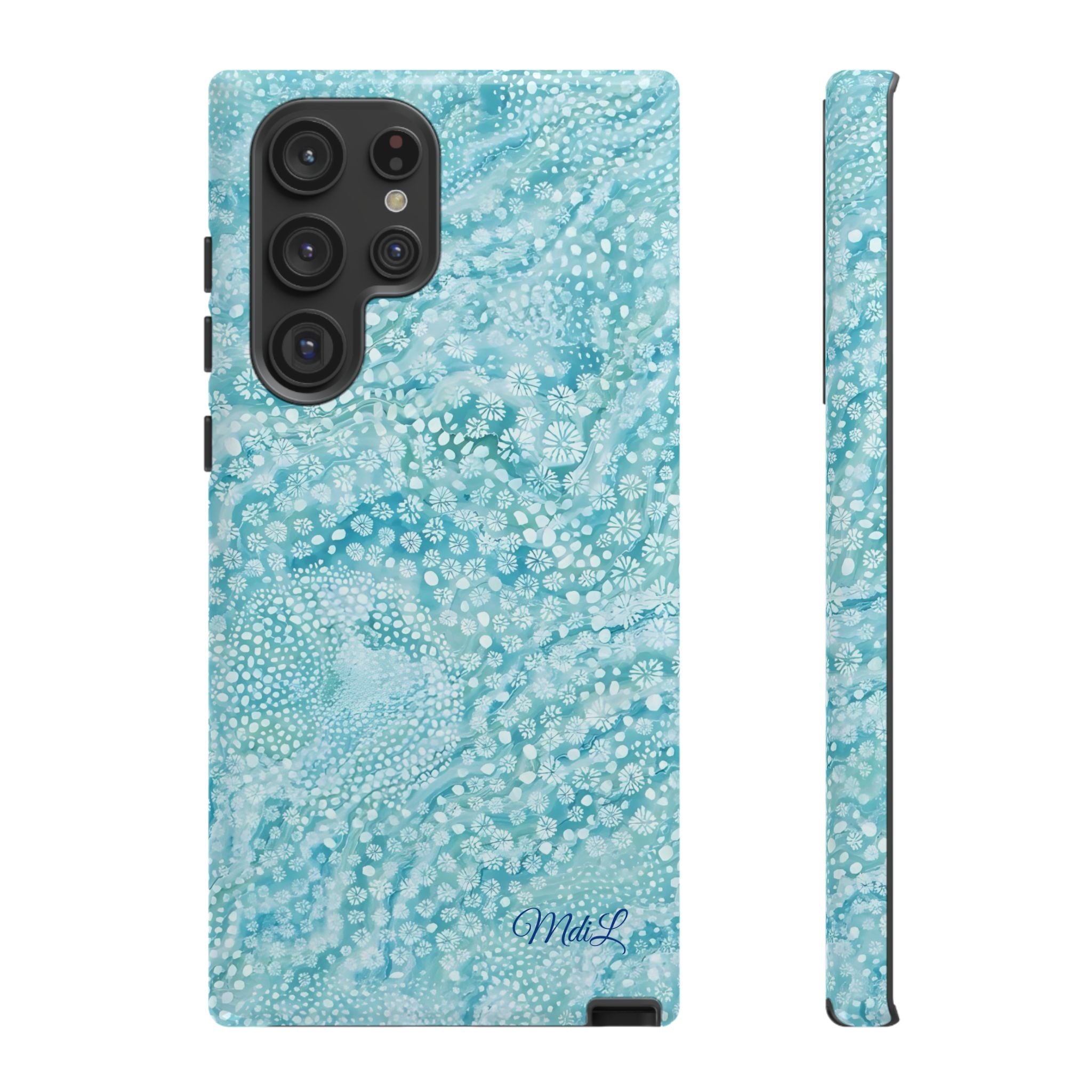 Teal Florals
