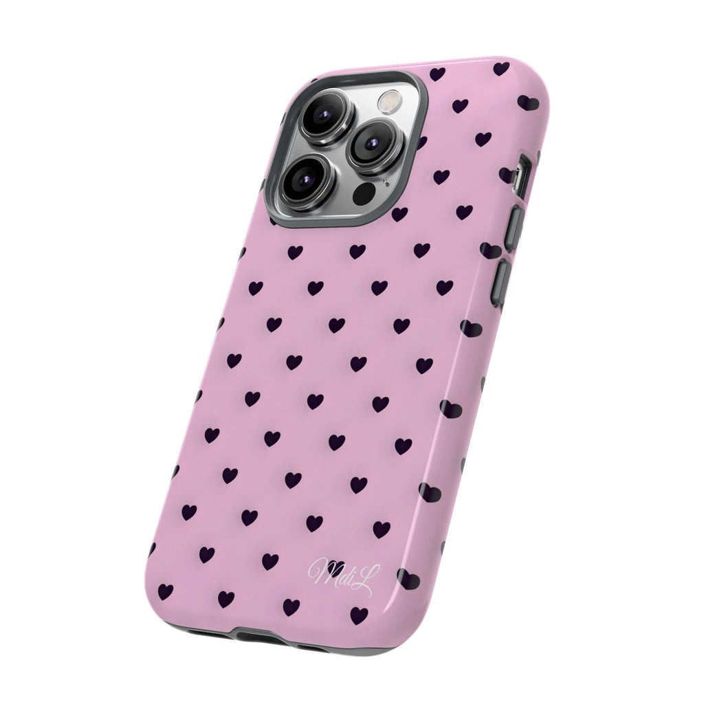 Dotted Hearts | Pink - Mare di Luna