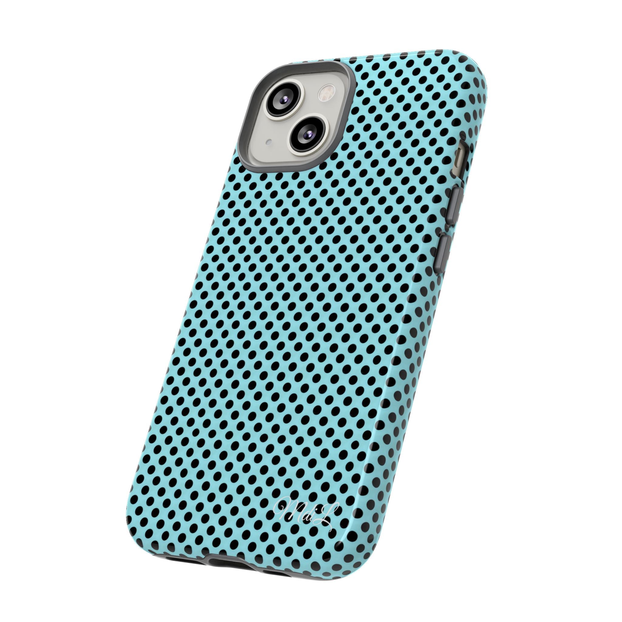 Polka Dots | Black and Blue - Mare di Luna