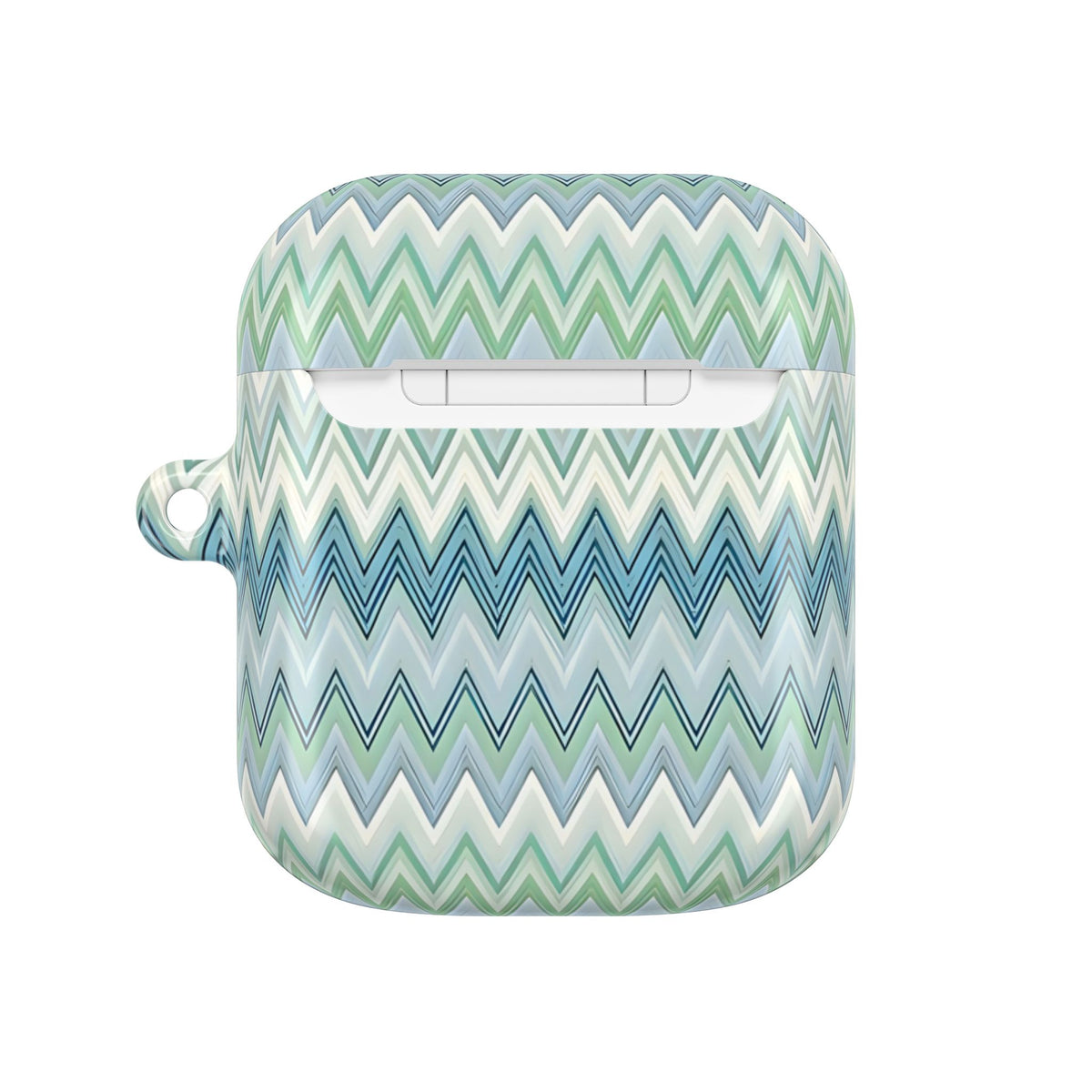 Teal Zag AirPods Case