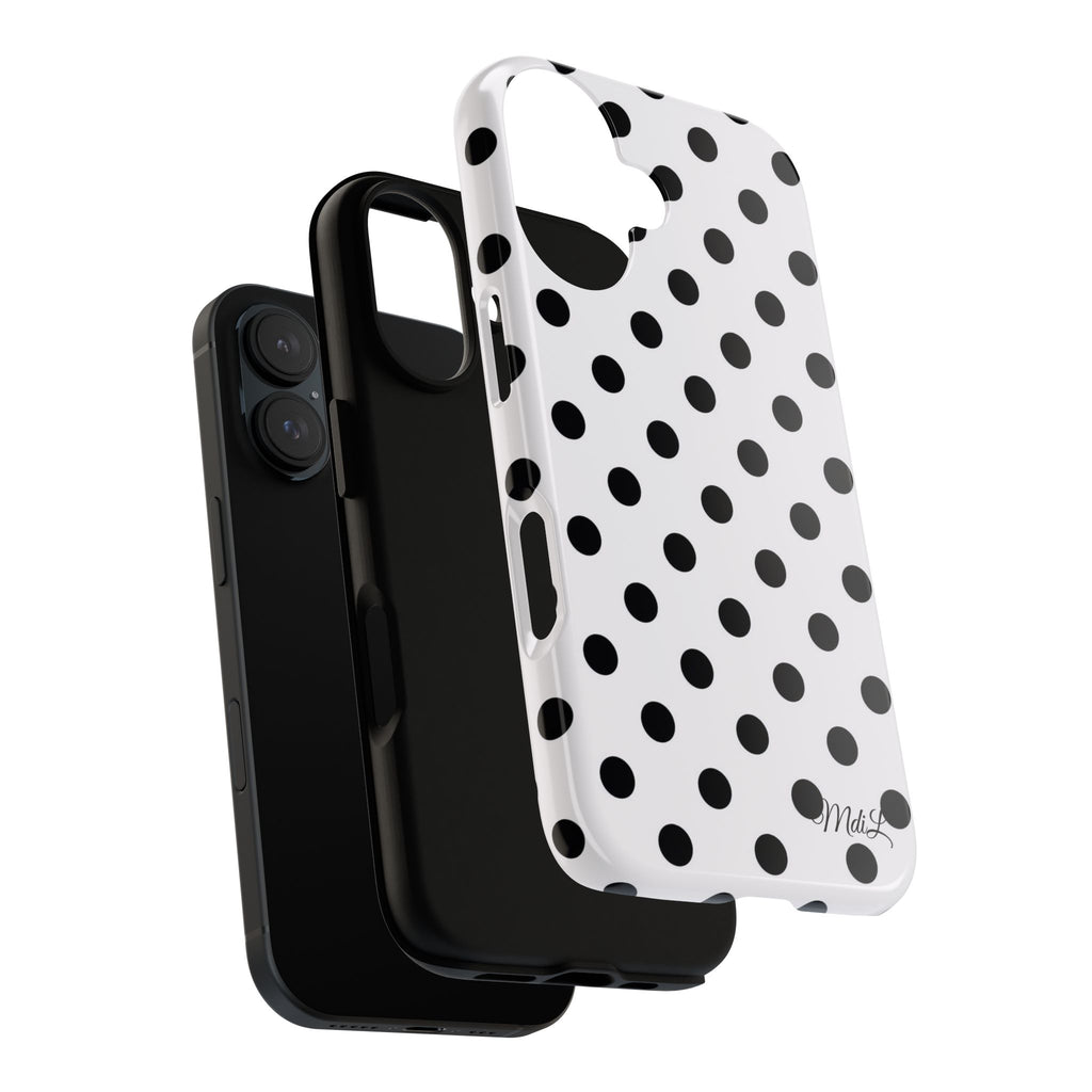 Polka Dots | Black and White - Mare di Luna