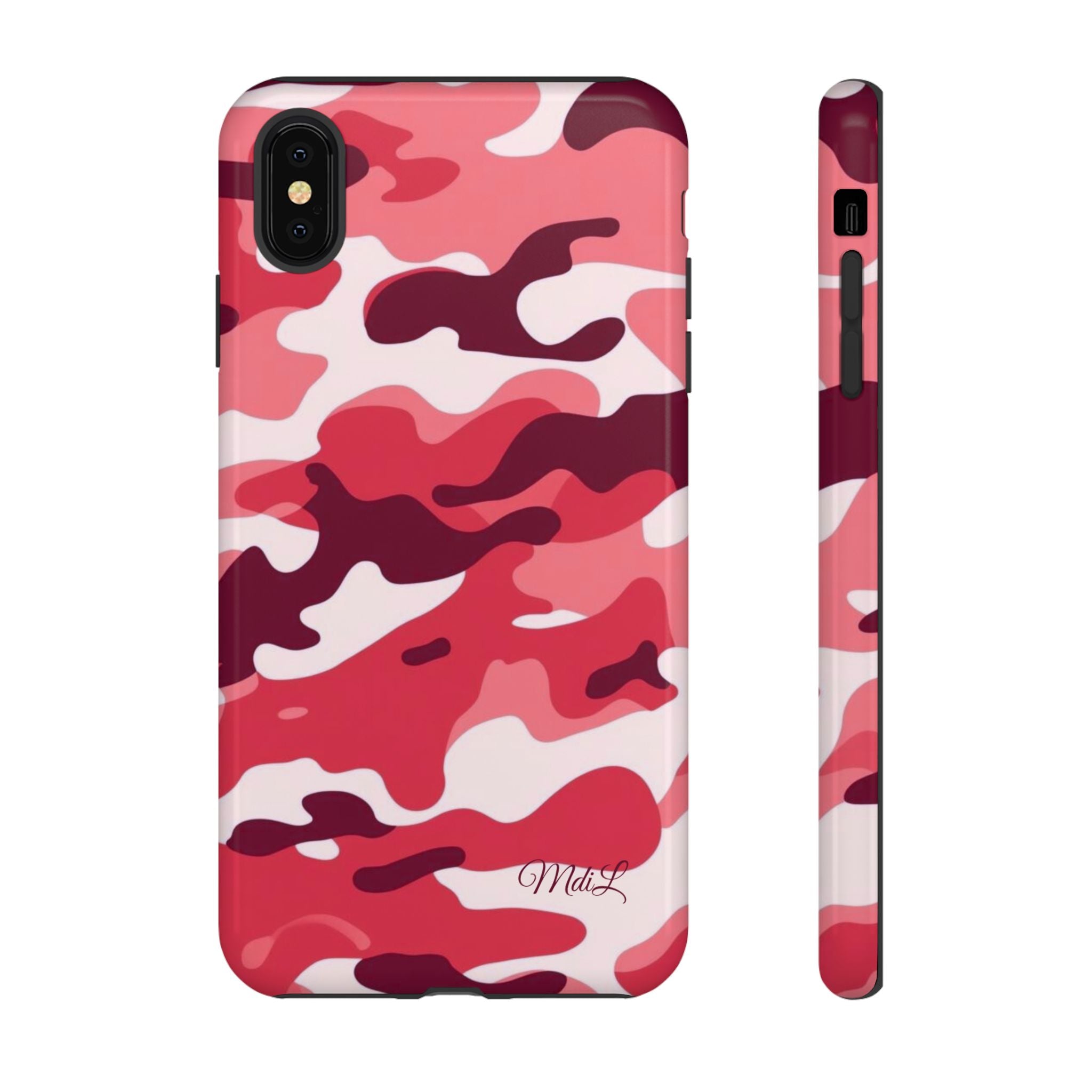 Red Camo iPhone Case