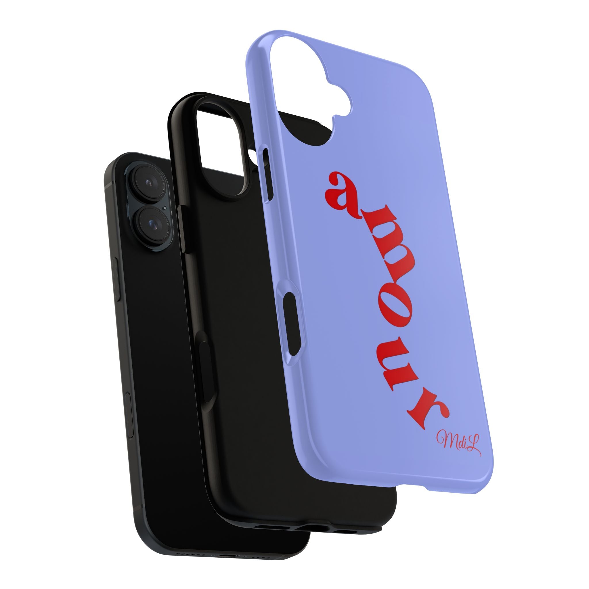 Amour | Red & Lavender Blue - Mare di Luna