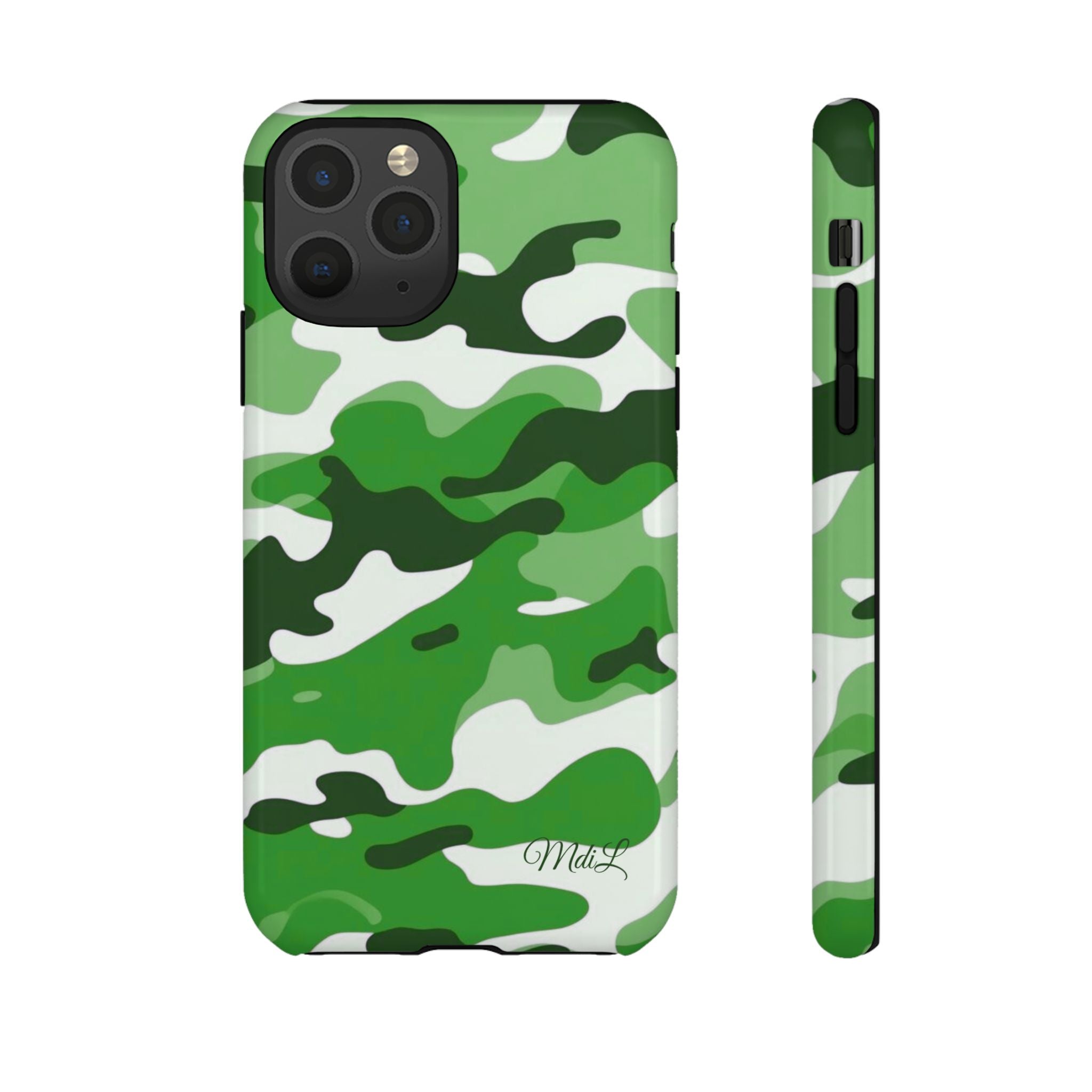 Green Camo iPhone Case