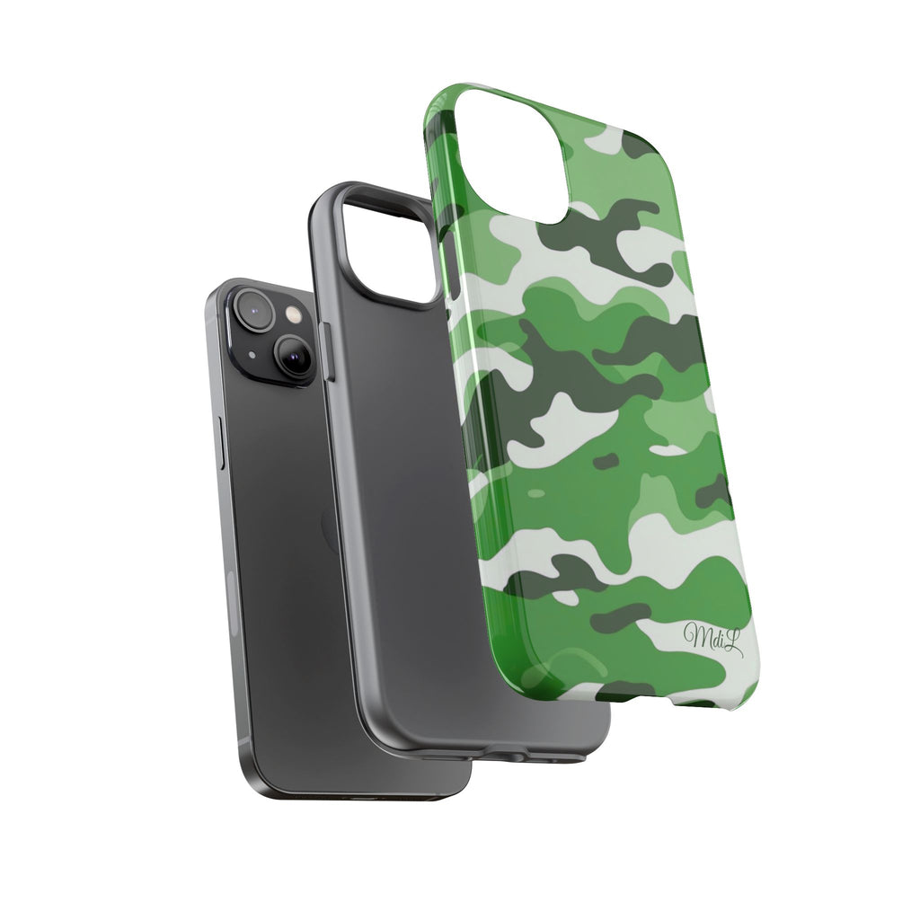 Green Camo iPhone Case