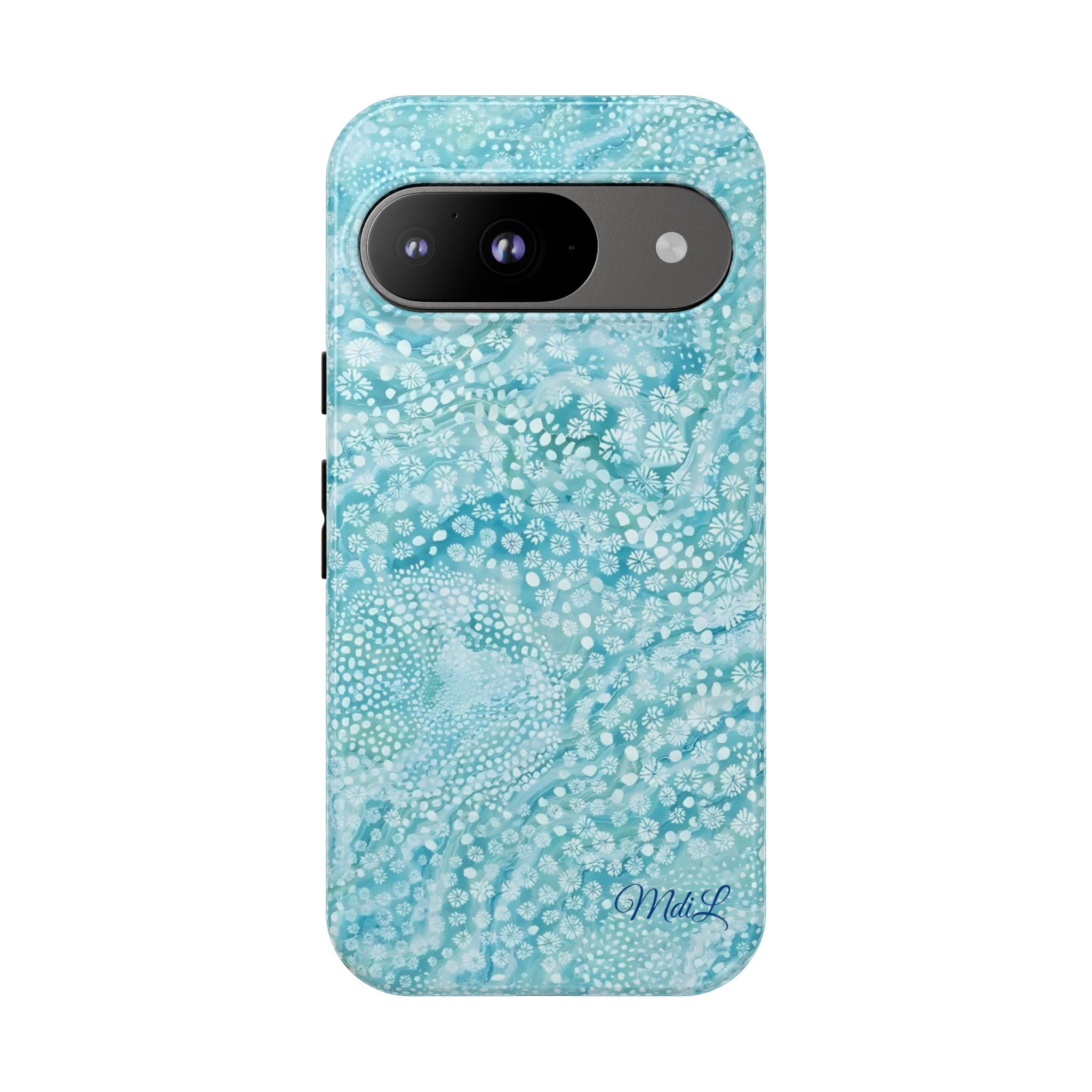Teal Florals