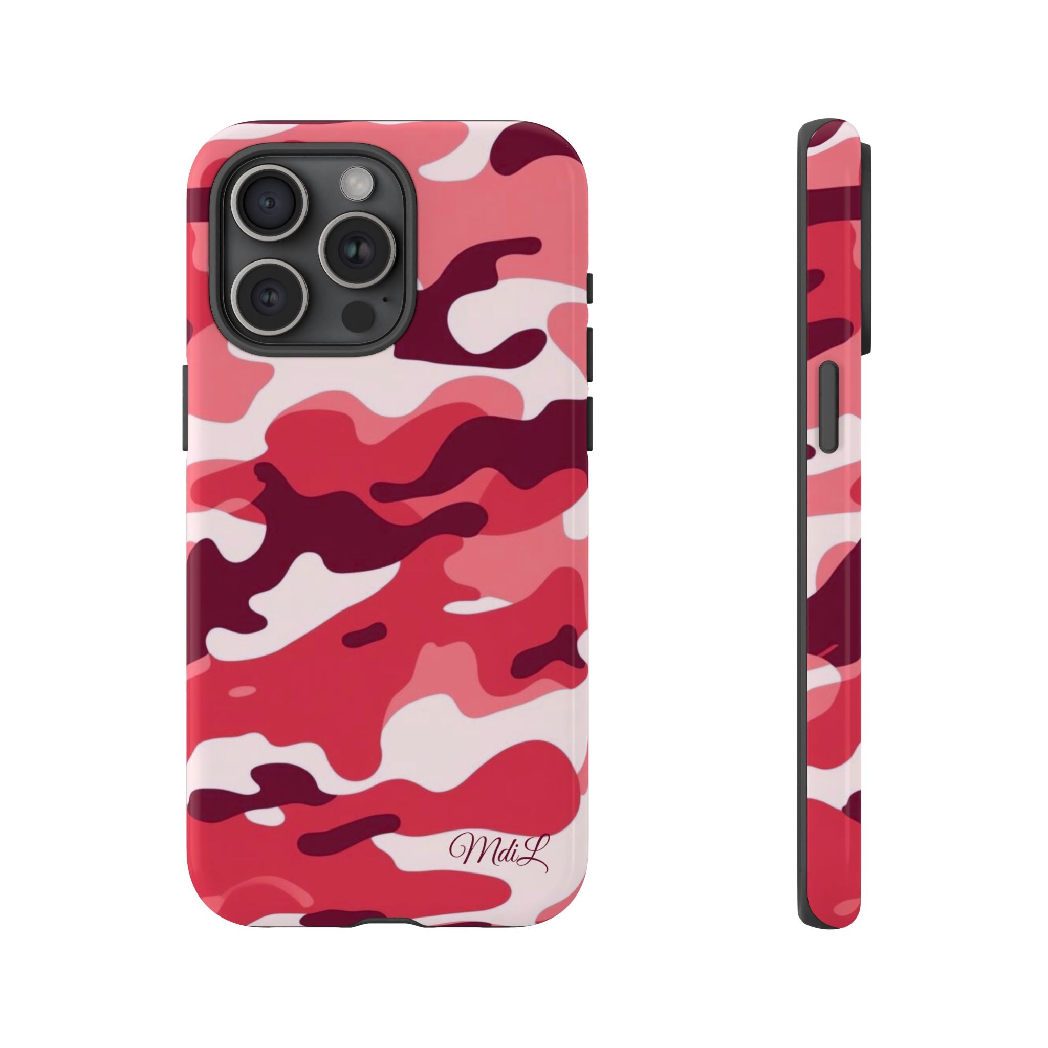 Red Camo iPhone Case
