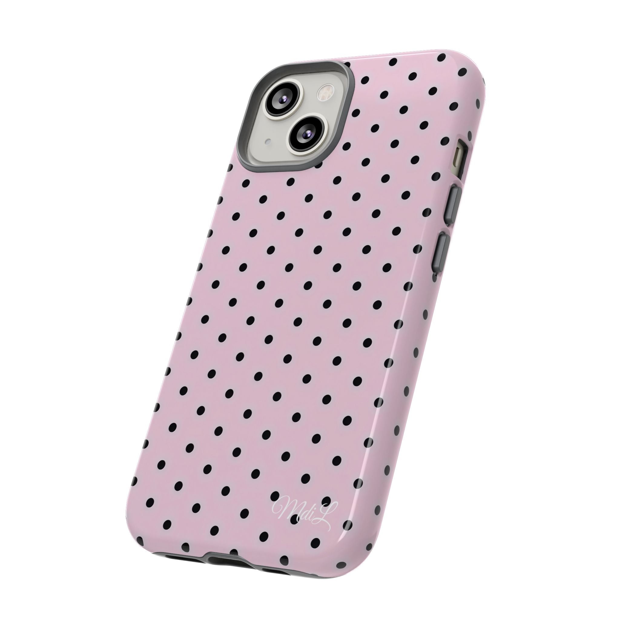 Polka Dots | Pink and Black - Mare di Luna