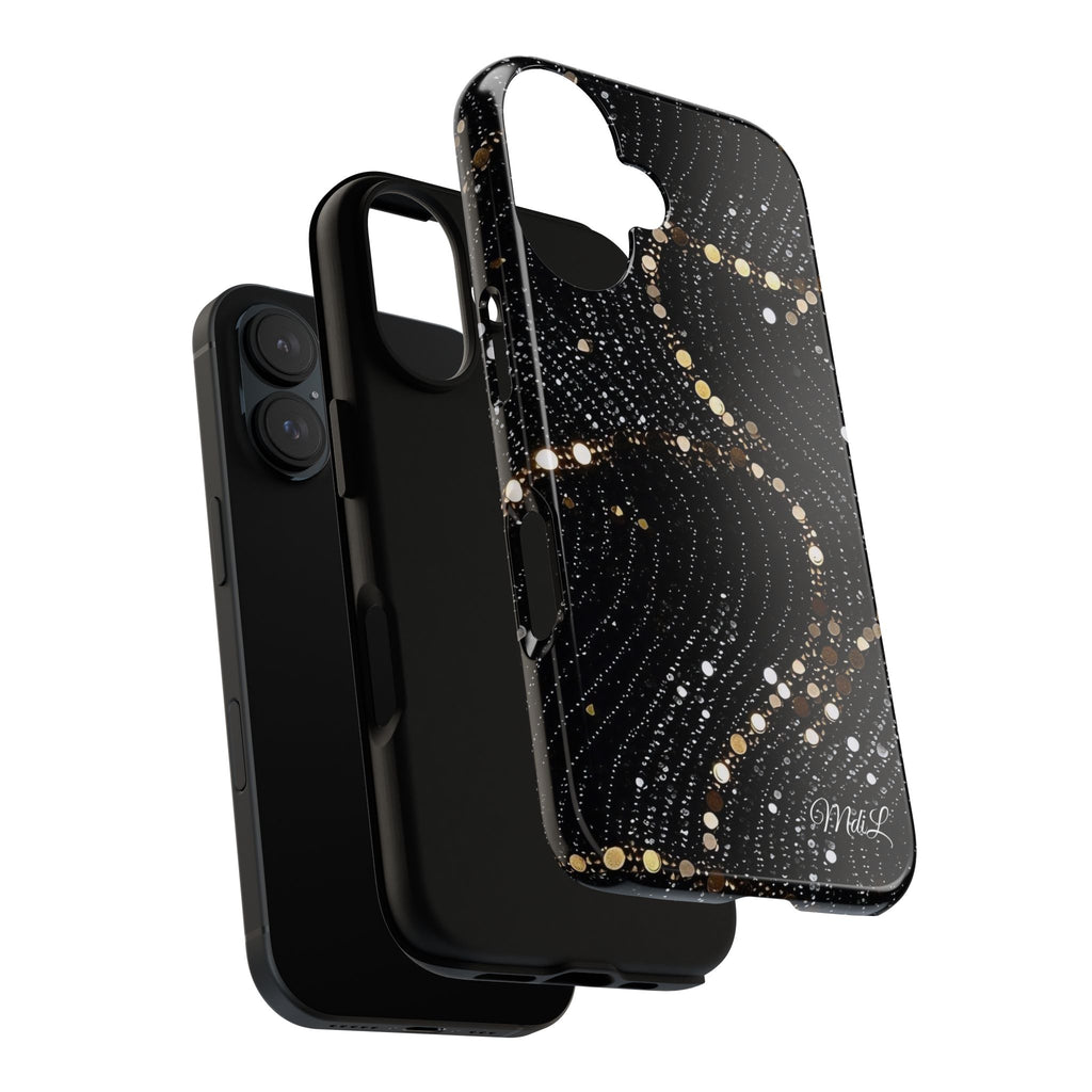 Sequin | Black and Gold - Mare di Luna