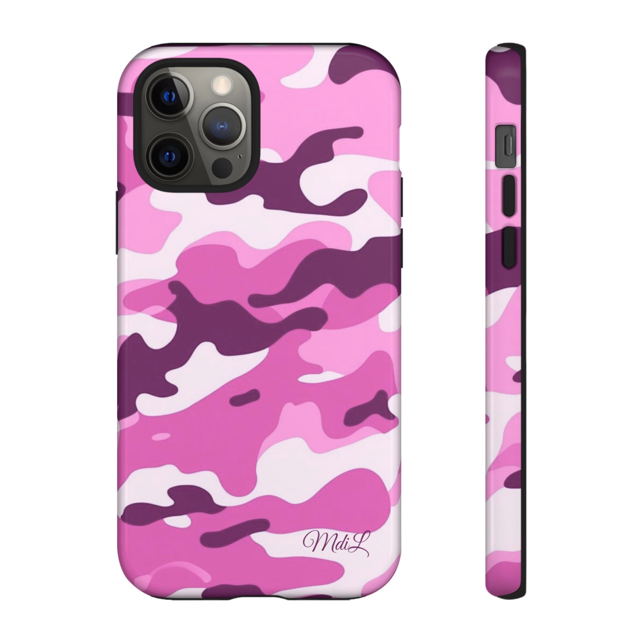 Fuschia Camo iPhone Case