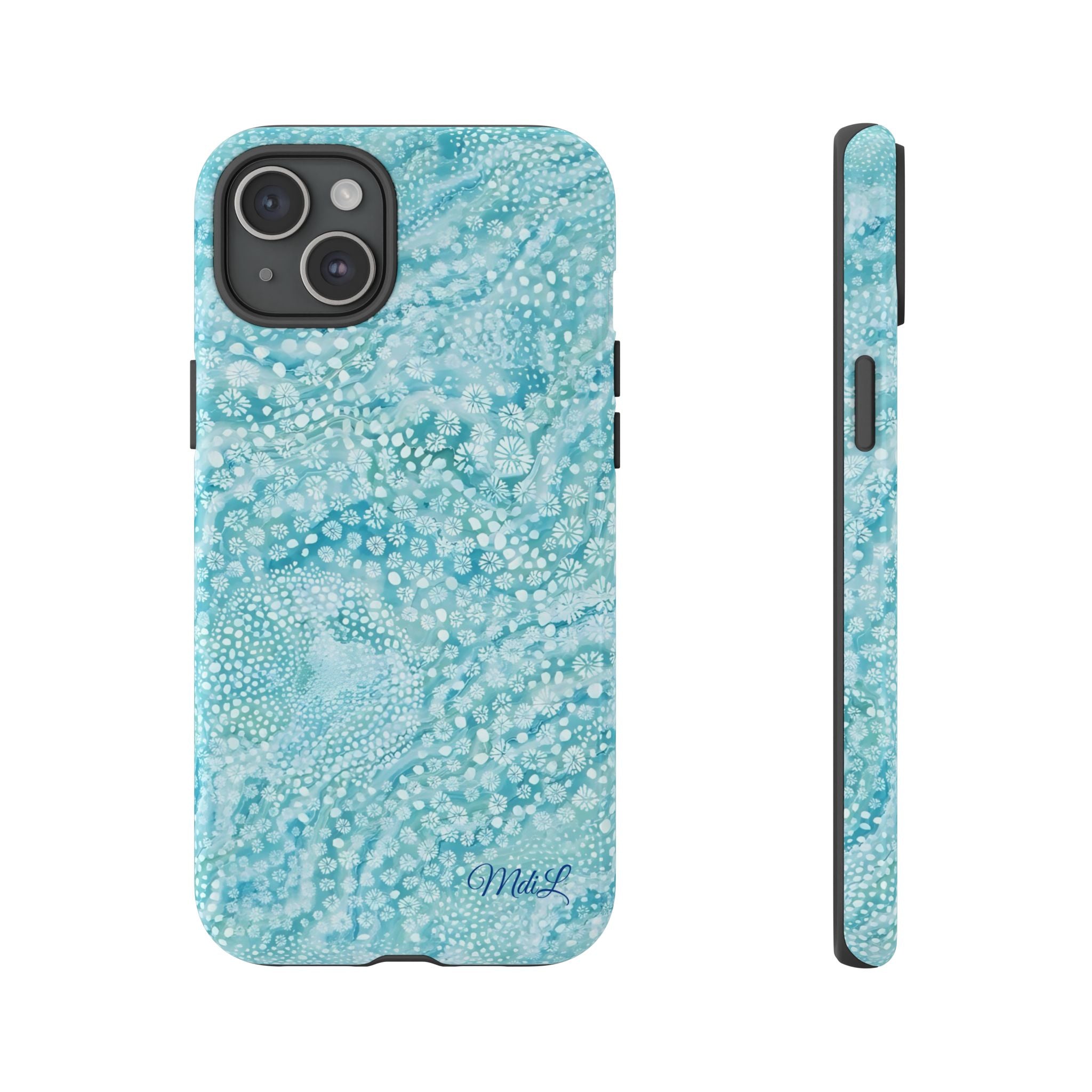Teal Florals