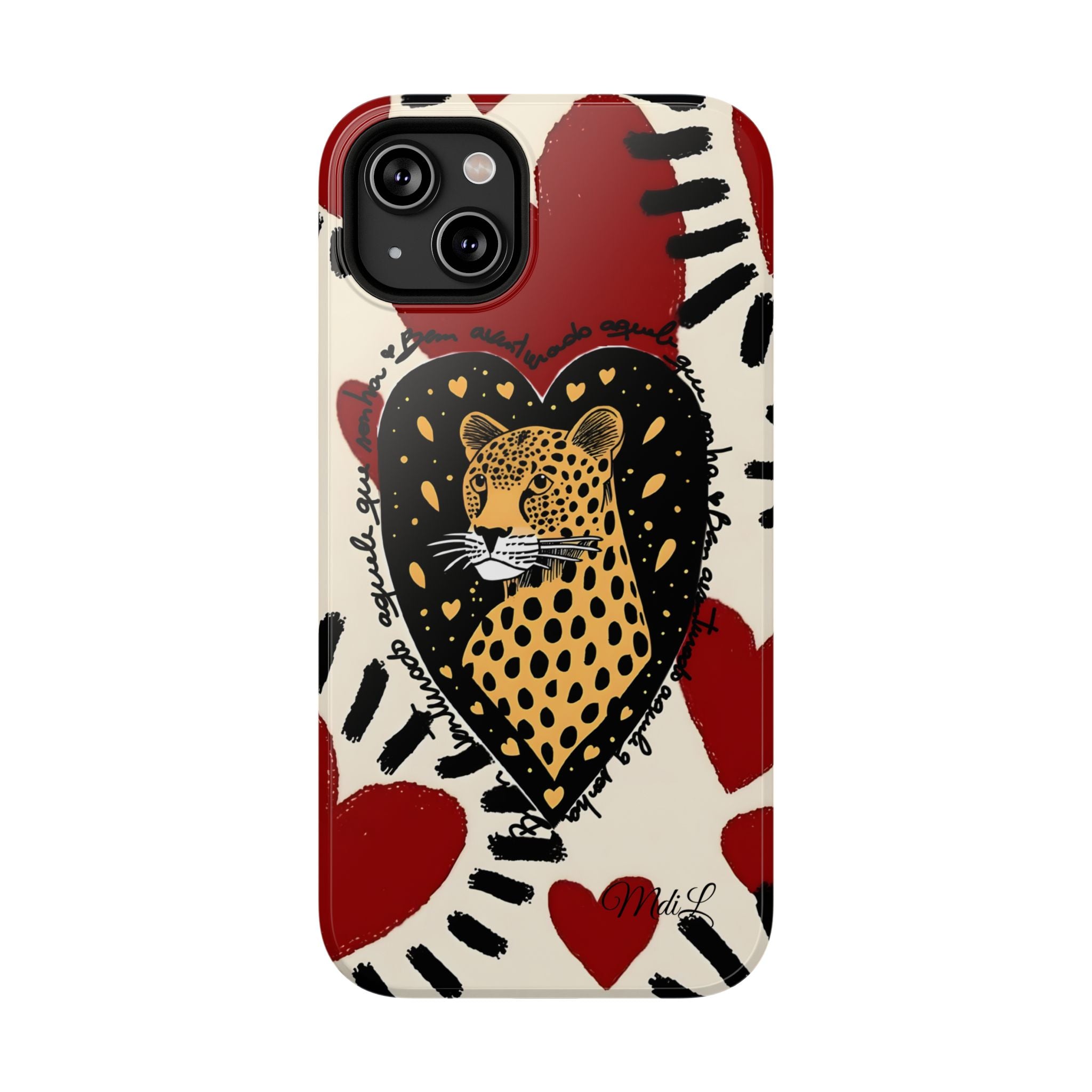 Leopard Hearts MagSafe