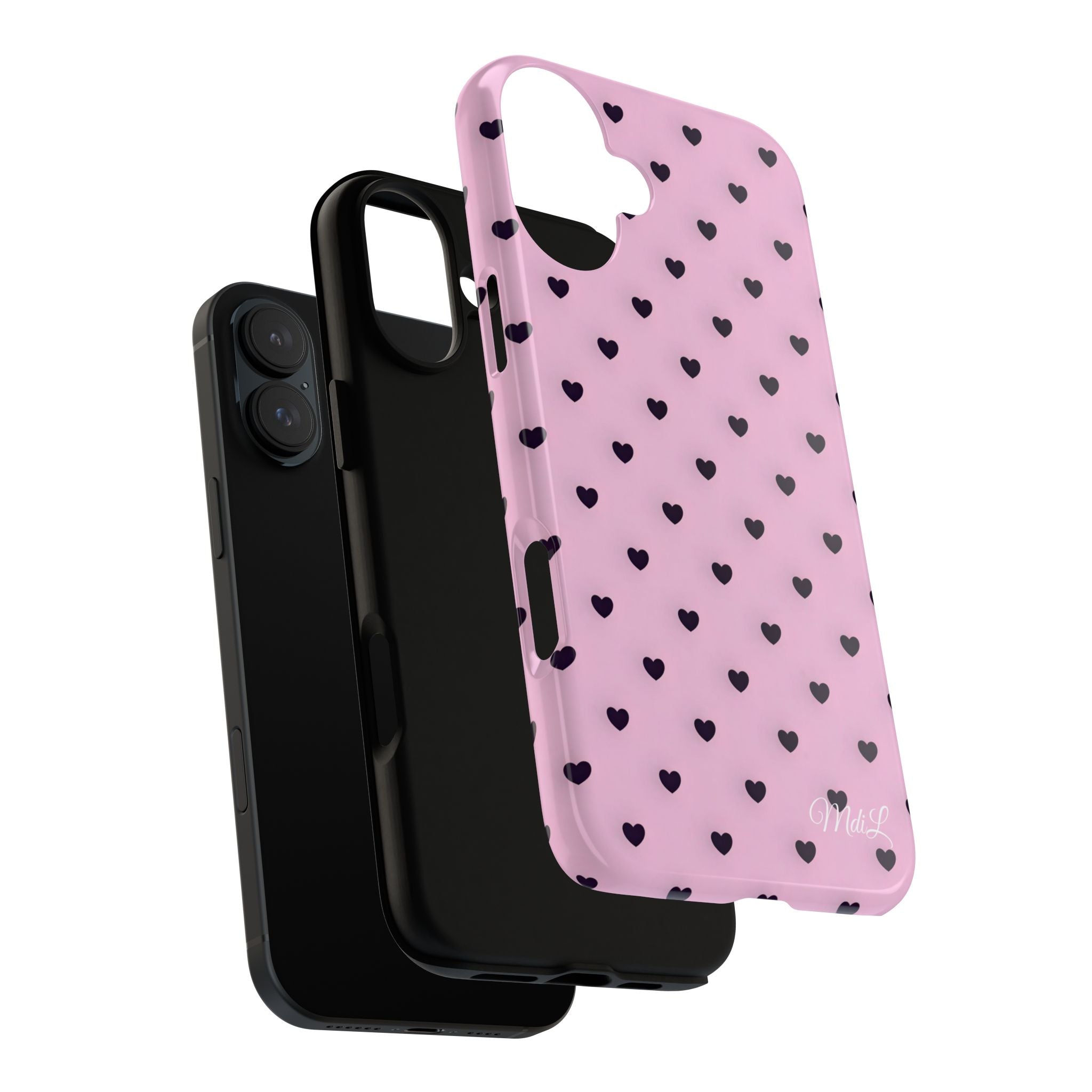 Dotted Hearts | Pink - Mare di Luna