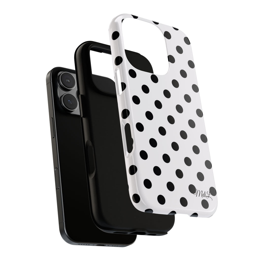 Polka Dots | Black and White - Mare di Luna