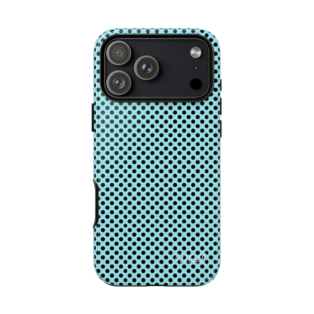 Polka Dots | Black and Blue - Mare di Luna