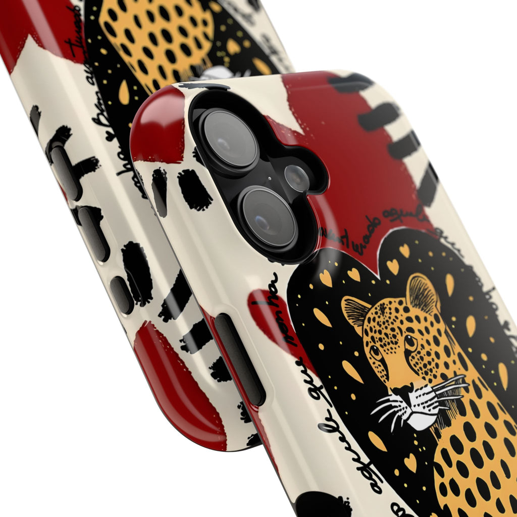 Leopard Hearts MagSafe
